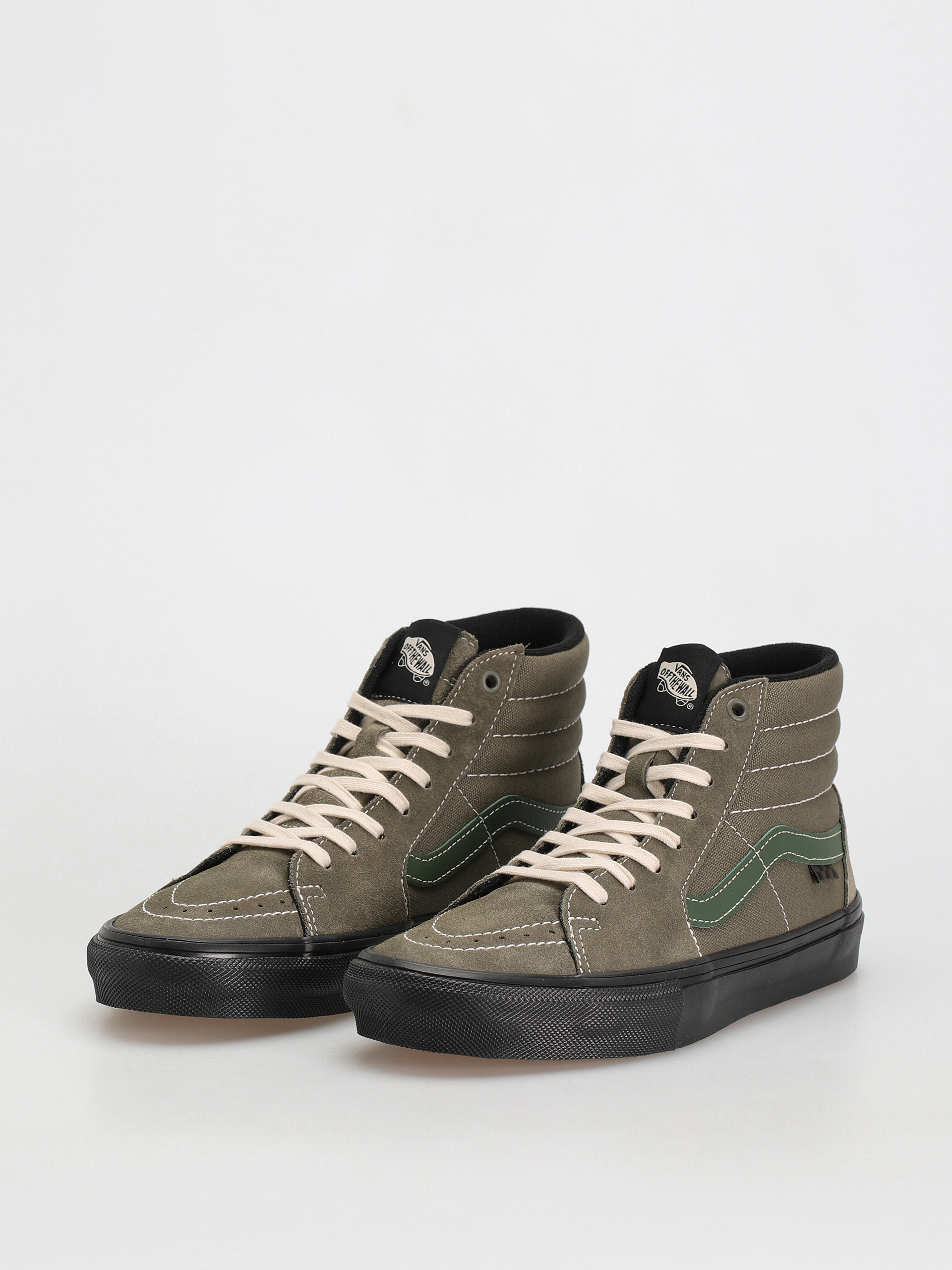 Buty Vans Skate Sk8 Hi (green olive)