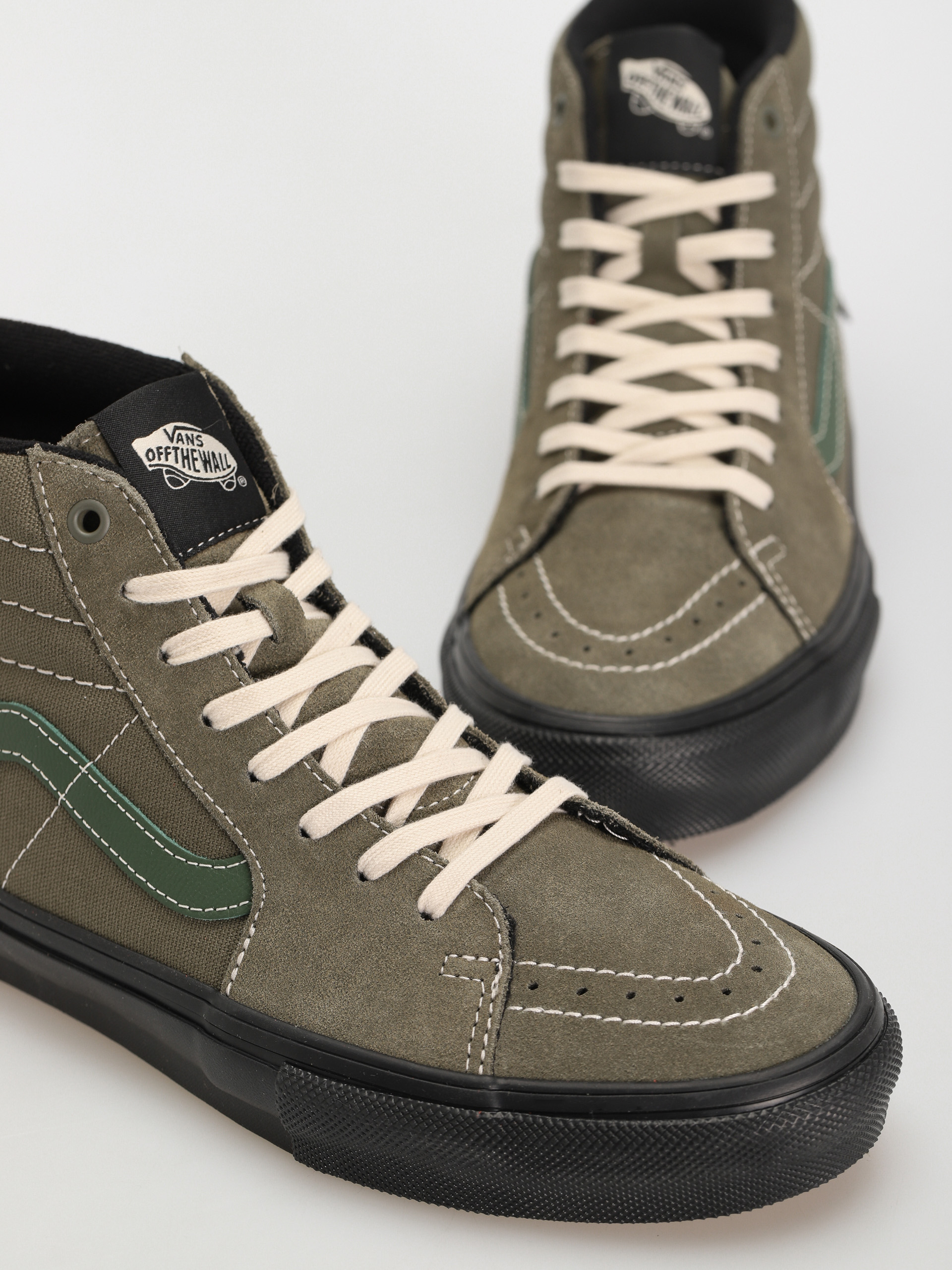 Buty Vans Skate Sk8 Hi (green olive)
