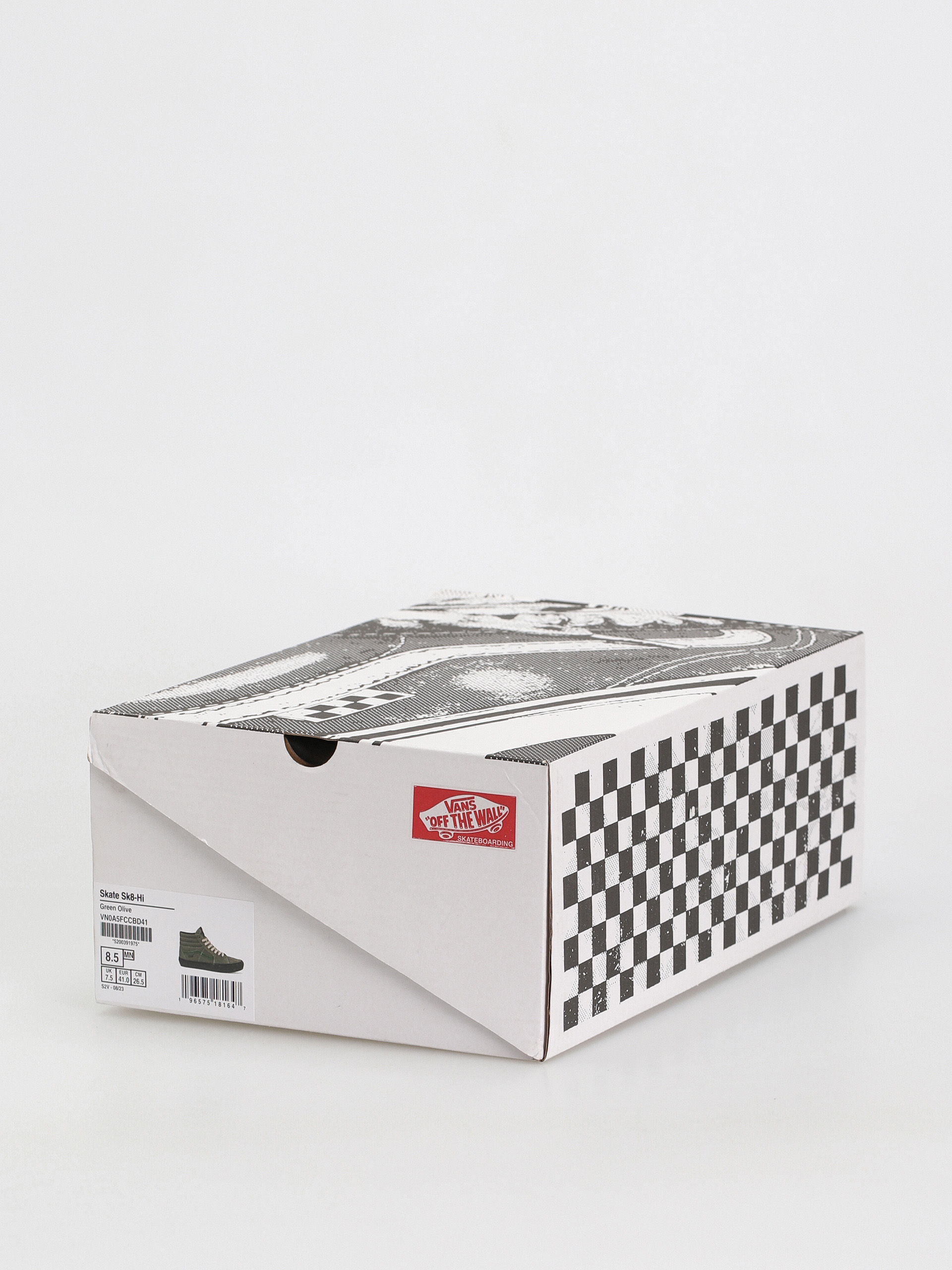 Buty Vans Skate Sk8 Hi (green olive)