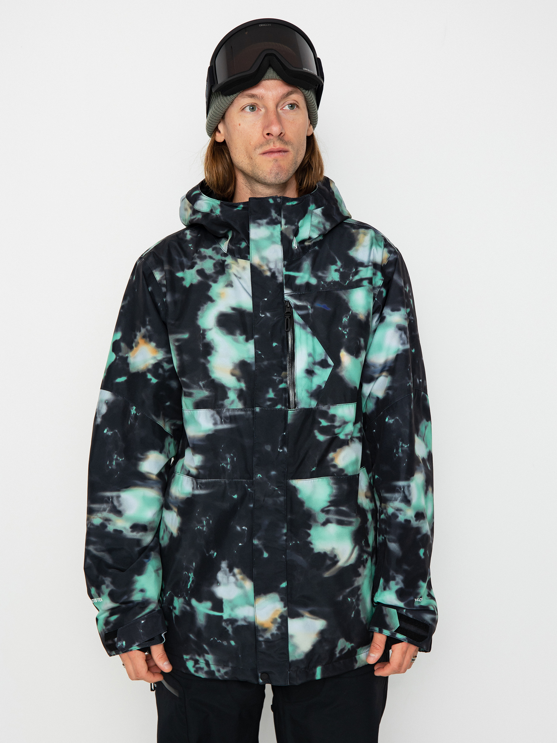 Męska Kurtka snowboardowa Volcom L Gore Tex (spritz black)