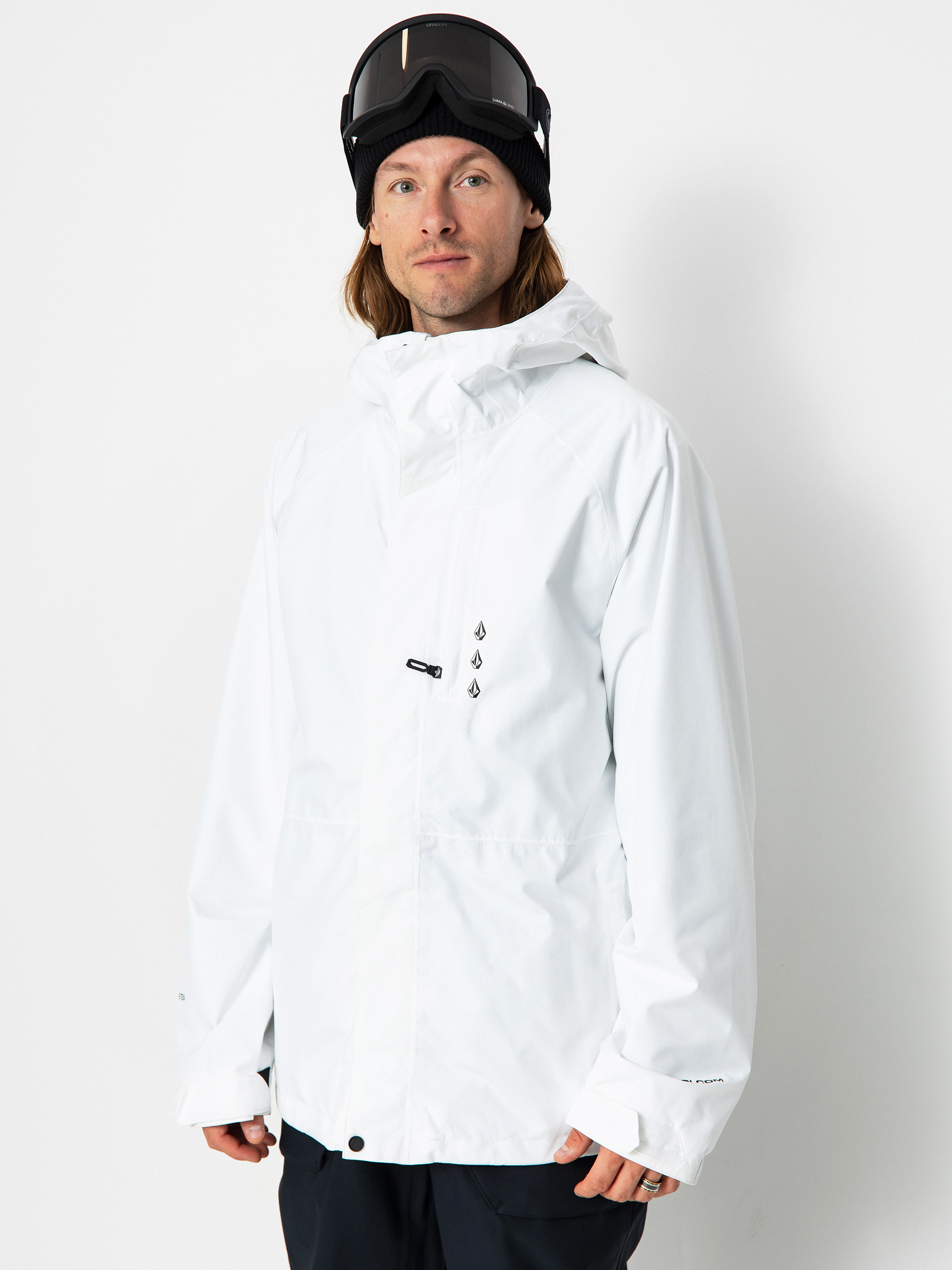 Męska Kurtka snowboardowa Volcom Dua Gore Tex (white)