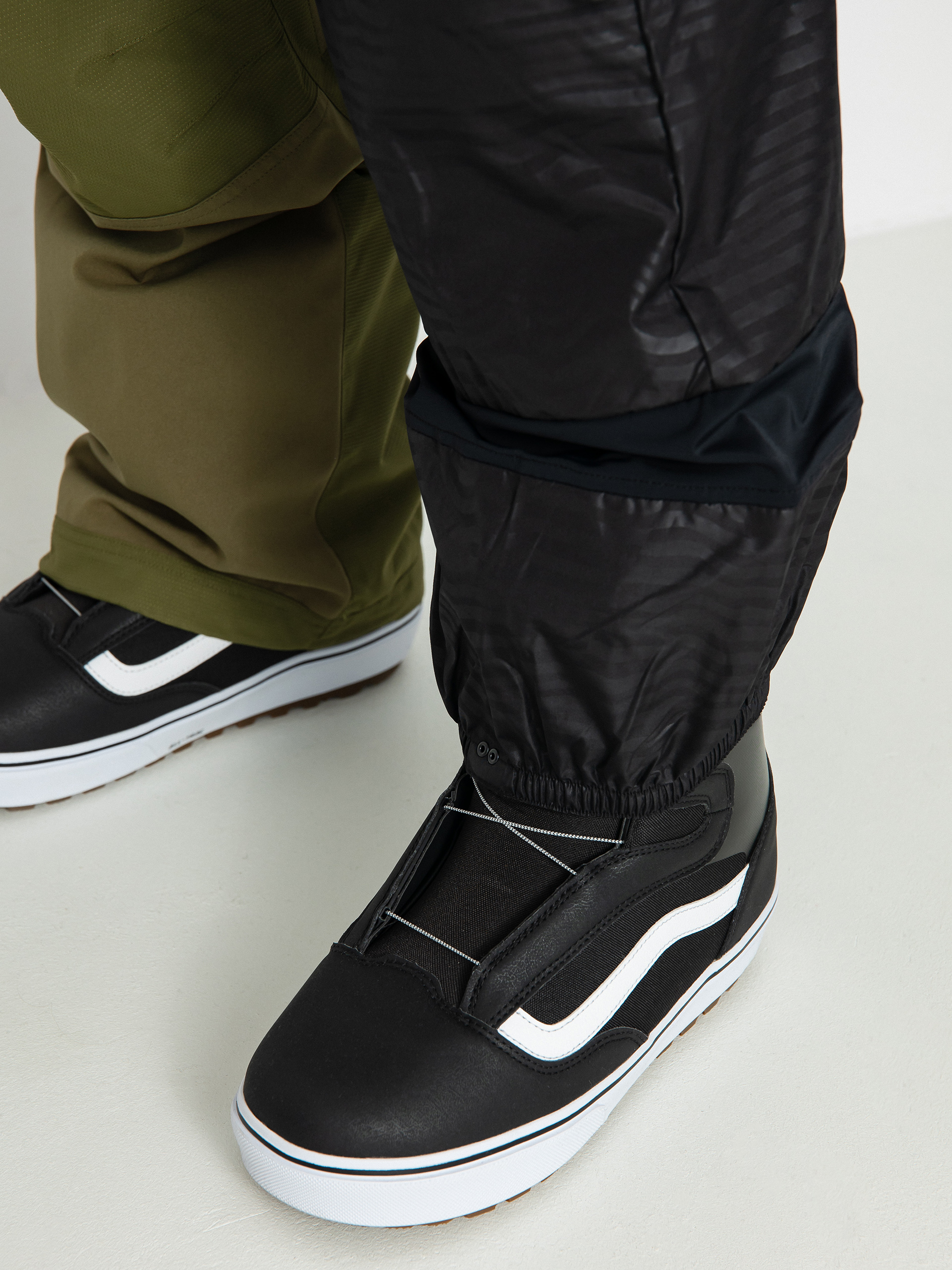 Męskie Spodnie snowboardowe Volcom Nwrk Baggy (military)