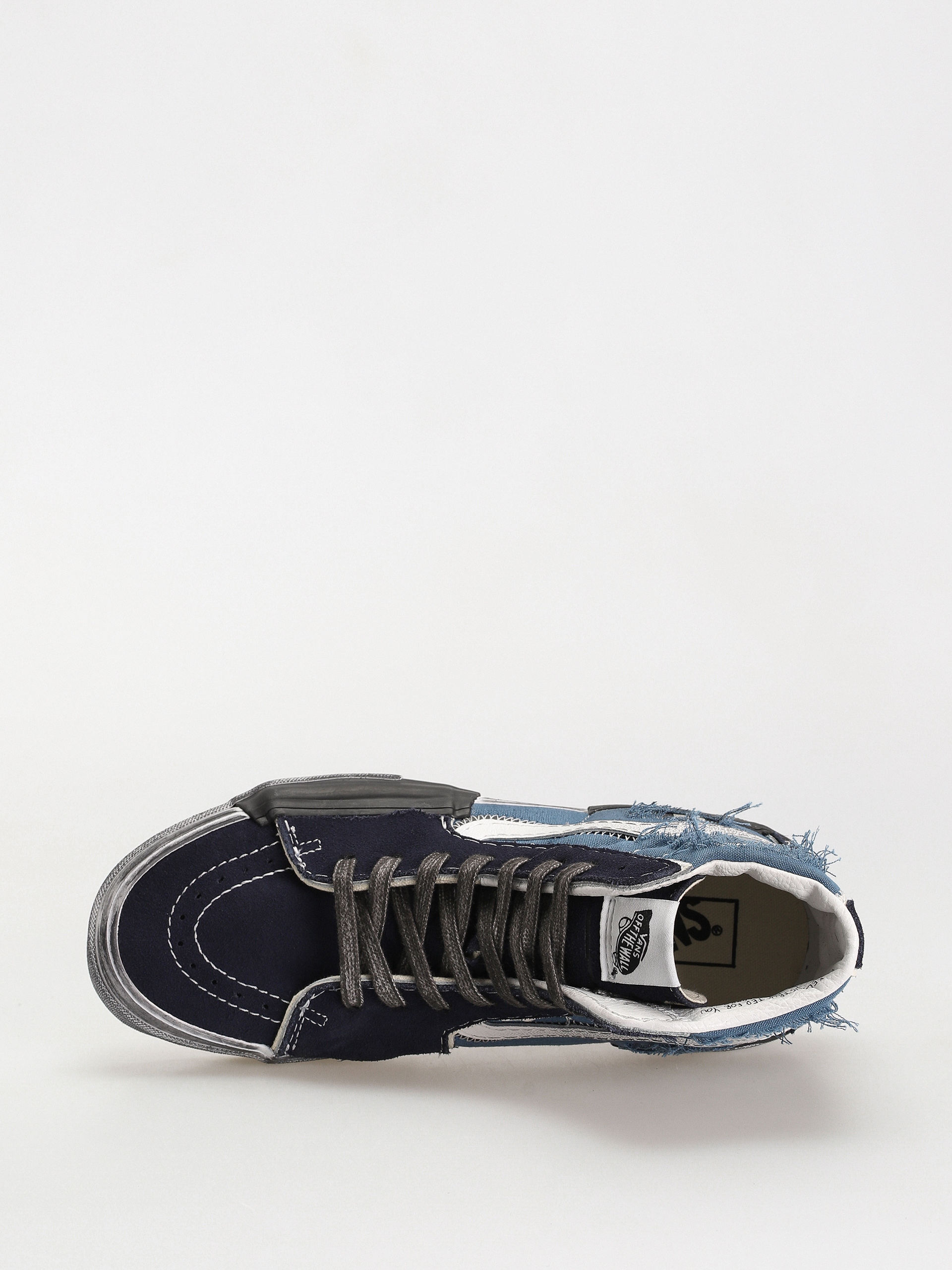 Buty Vans Sk8 Hi Reconstruct (stressed check navy/stv navy)