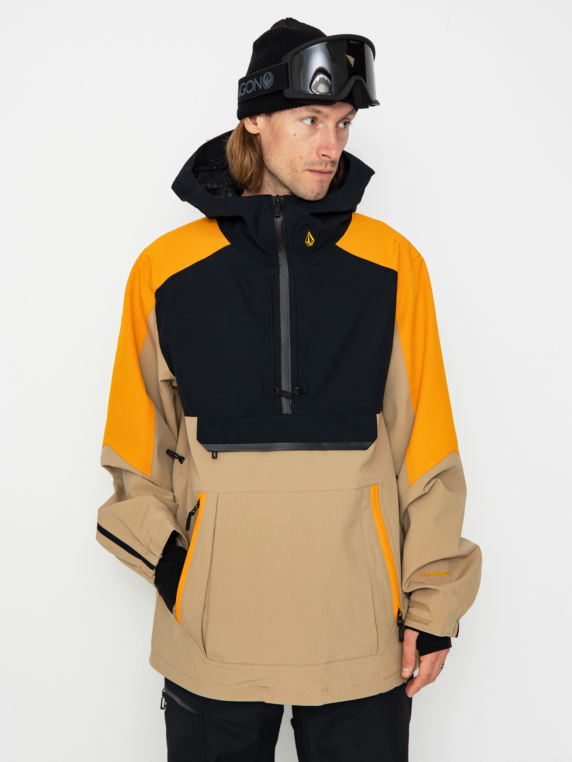 Męska Kurtka snowboardowa Volcom Brighton Pullover (gold)