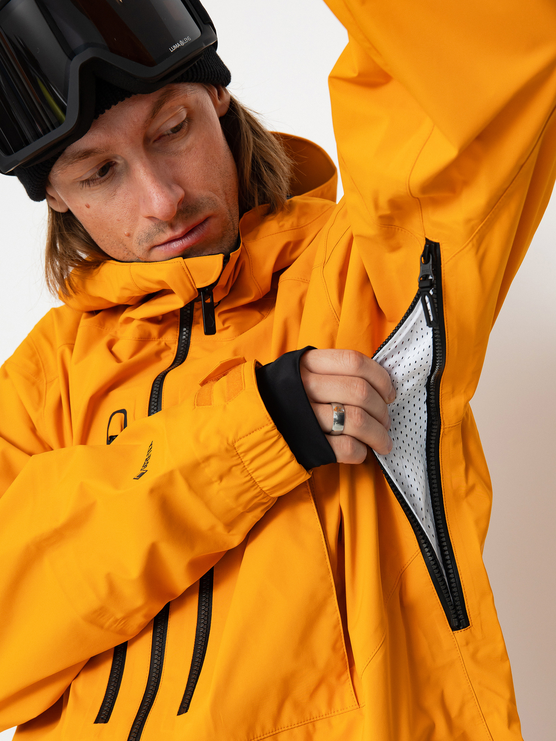 Męska Kurtka snowboardowa Volcom Guide Gore Tex (gold)