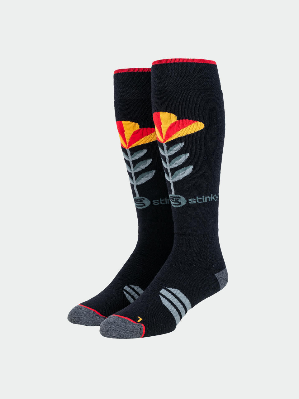 Skarpety Stinky Socks Blooming (black)