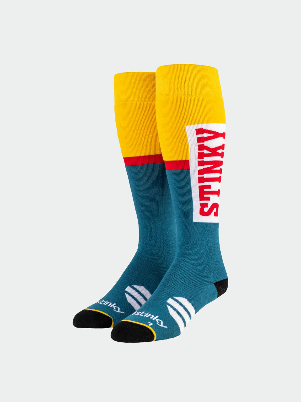 Skarpety Stinky Socks The Pill (yellow/steel blue)