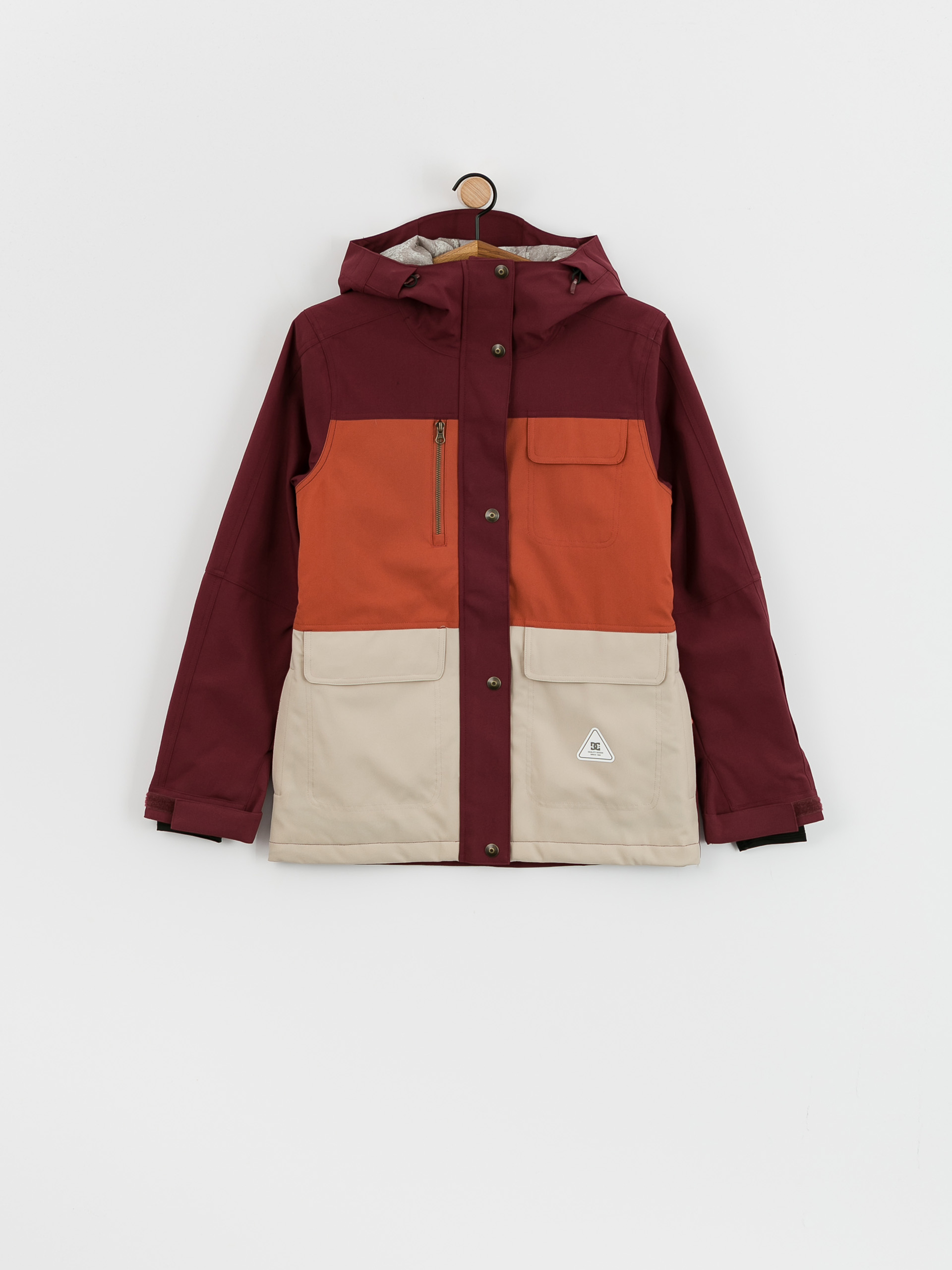 Damska Kurtka snowboardowa DC Liberate (tawny port)