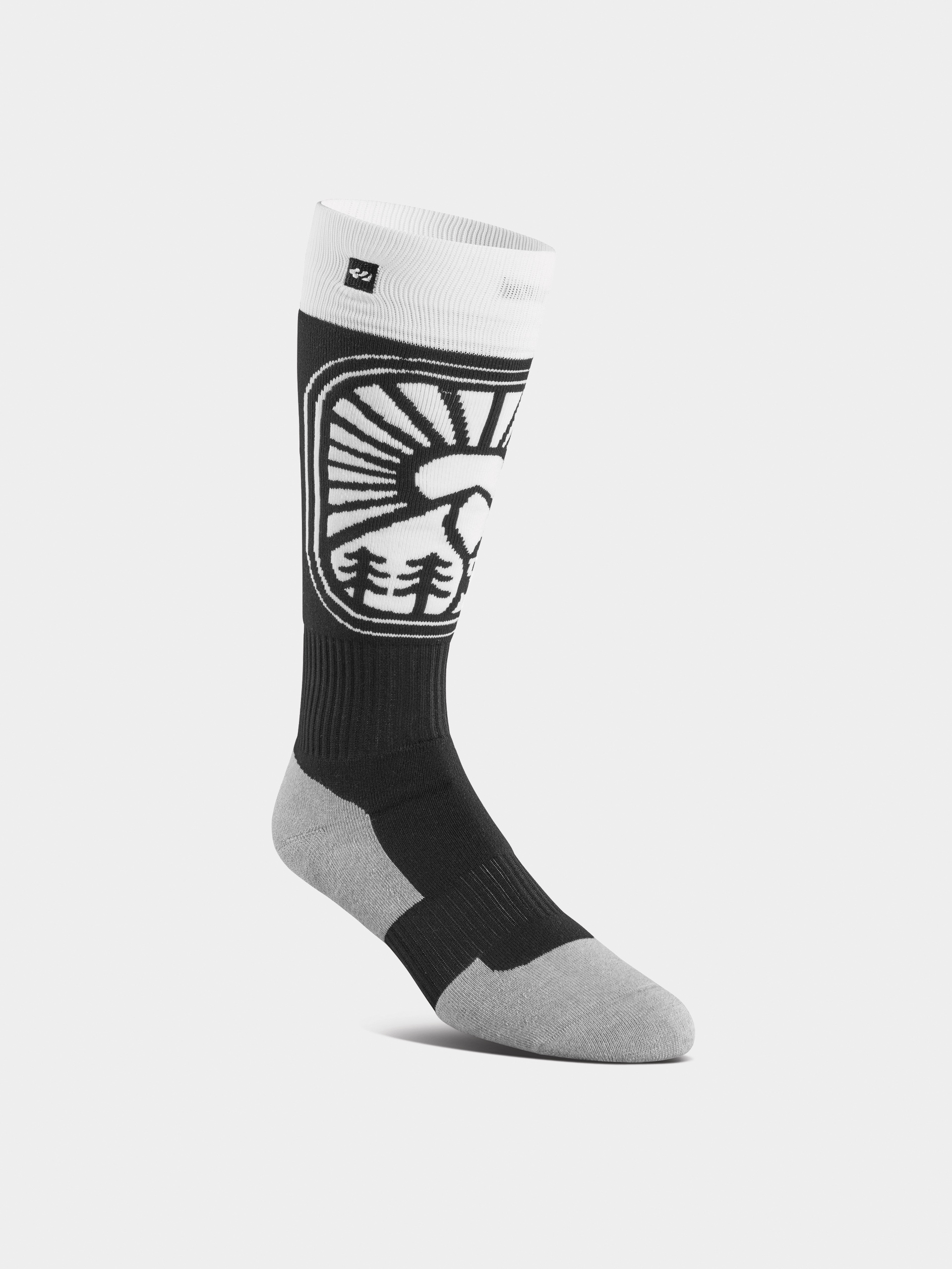 Skarpety ThirtyTwo Halo (black/white)