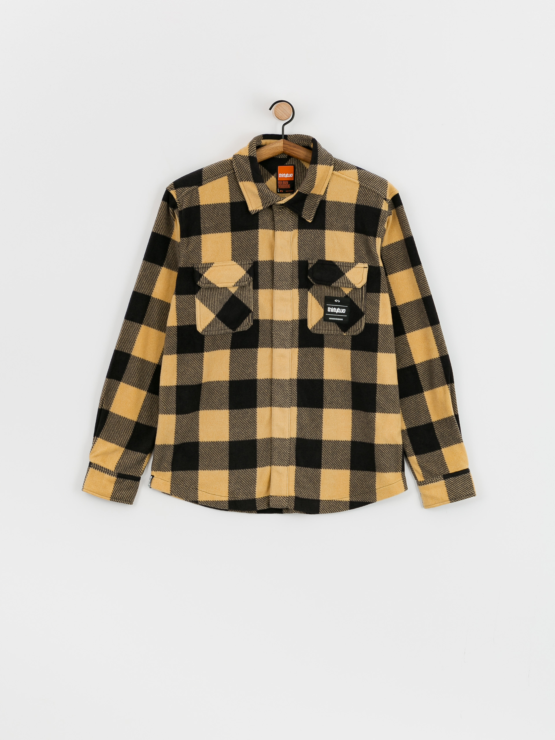 Koszula ThirtyTwo Rest Stop Shirt (black/tan)