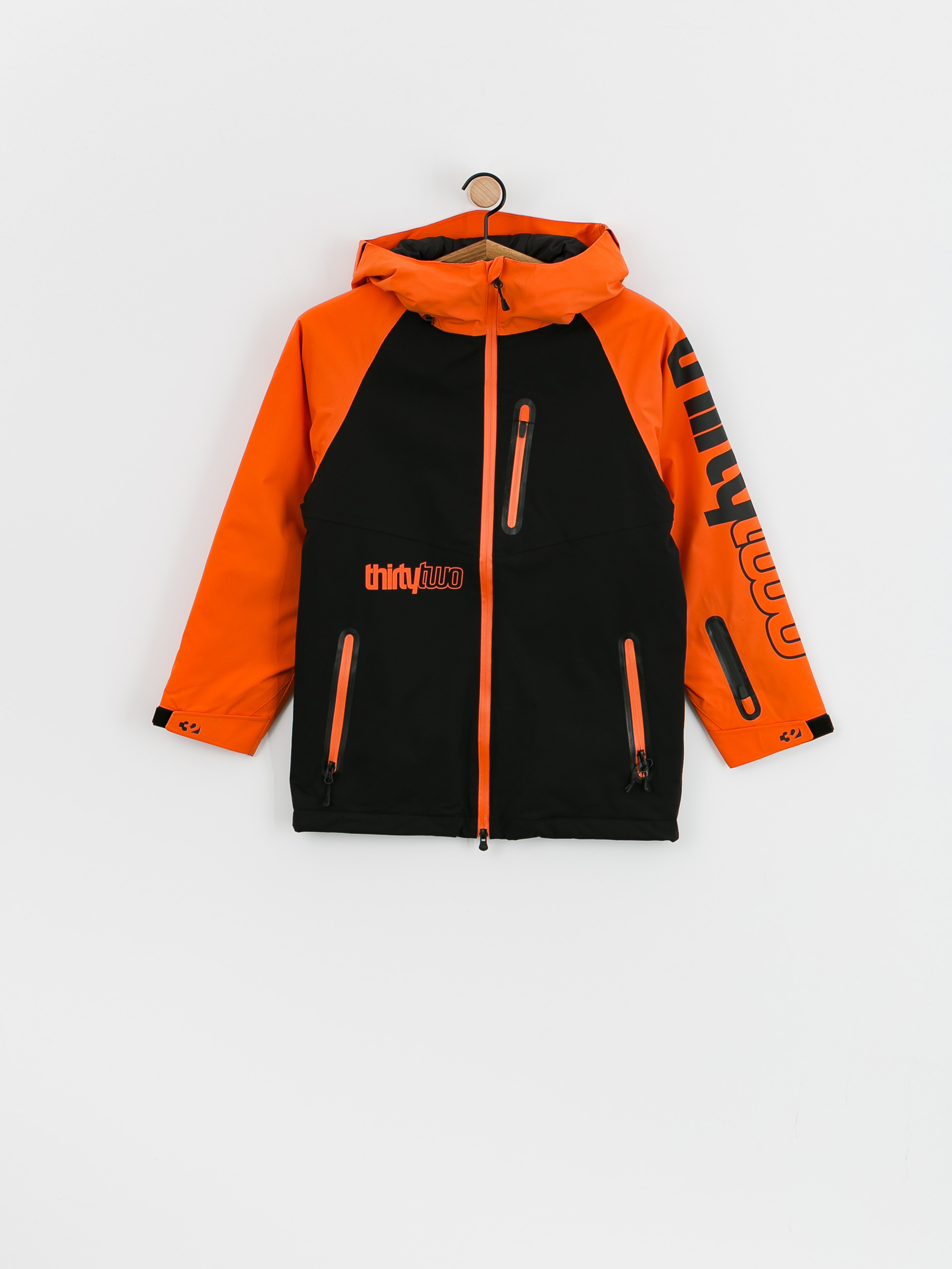 Kurtka snowboardowa ThirtyTwo Youth Grasser Insulated JR (black/orange)