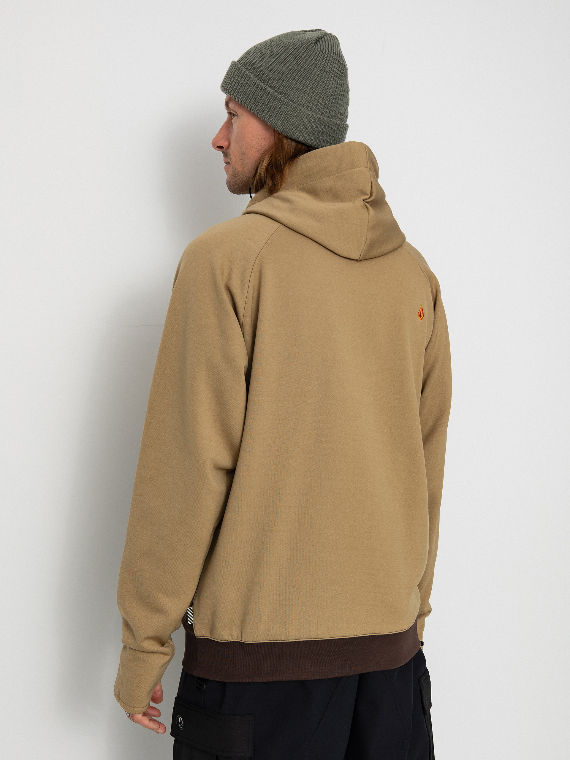 Męska Bluza aktywna Volcom Hydro Riding HD (dark khaki)