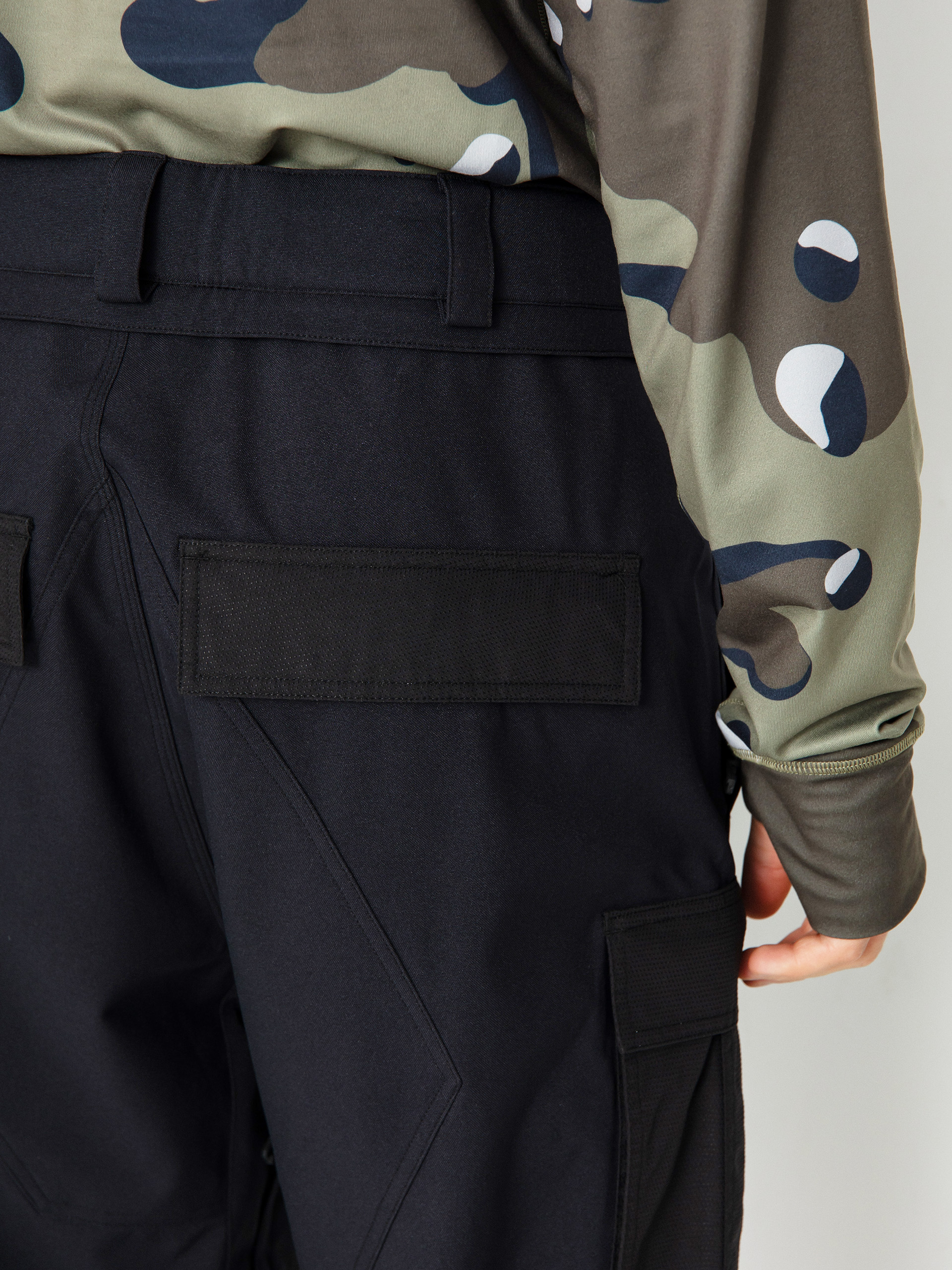 Męskie Spodnie snowboardowe Volcom Nwrk Baggy (black)