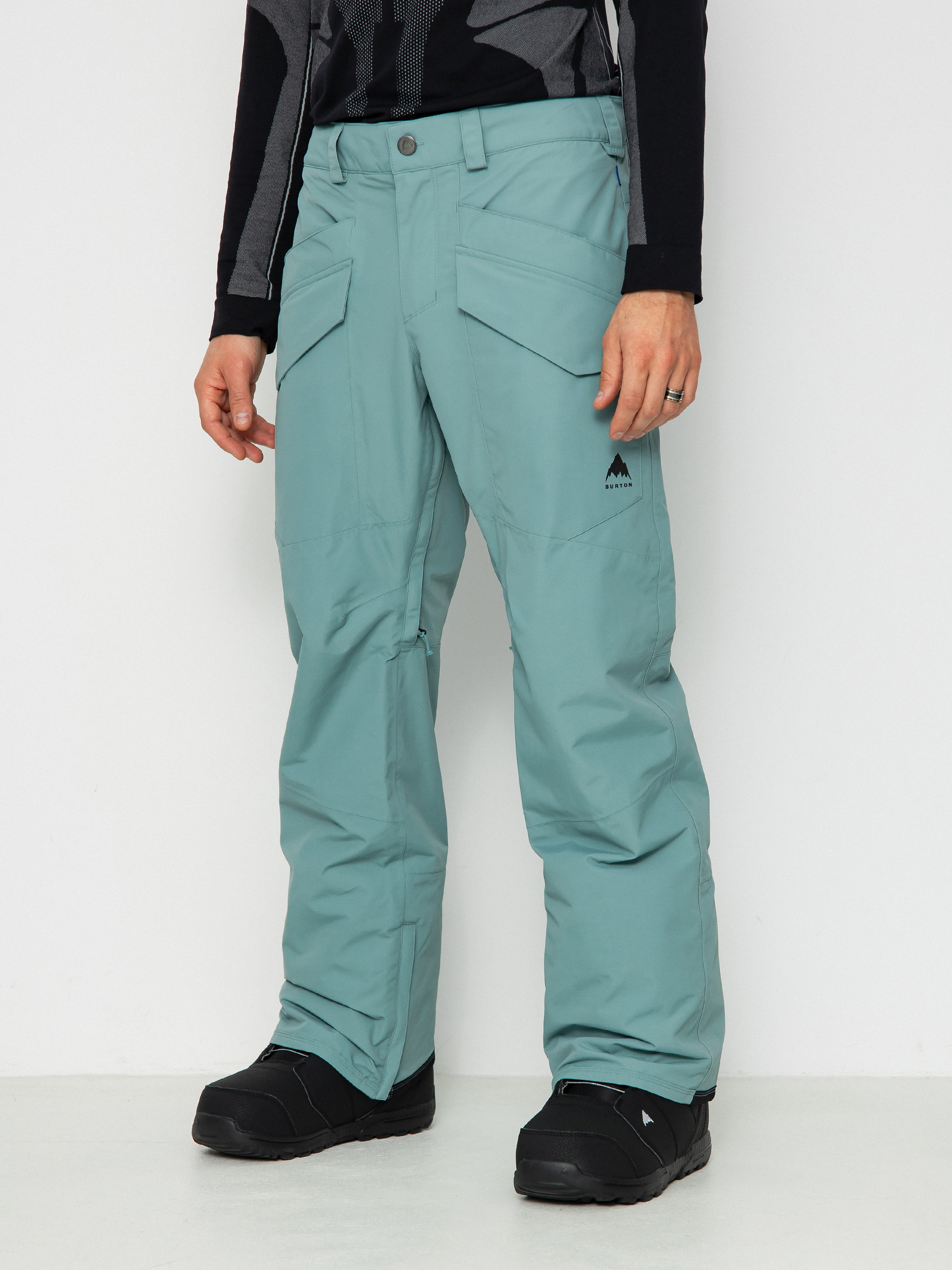 Męskie Spodnie snowboardowe Burton Covert 2.0 (rock lichen)