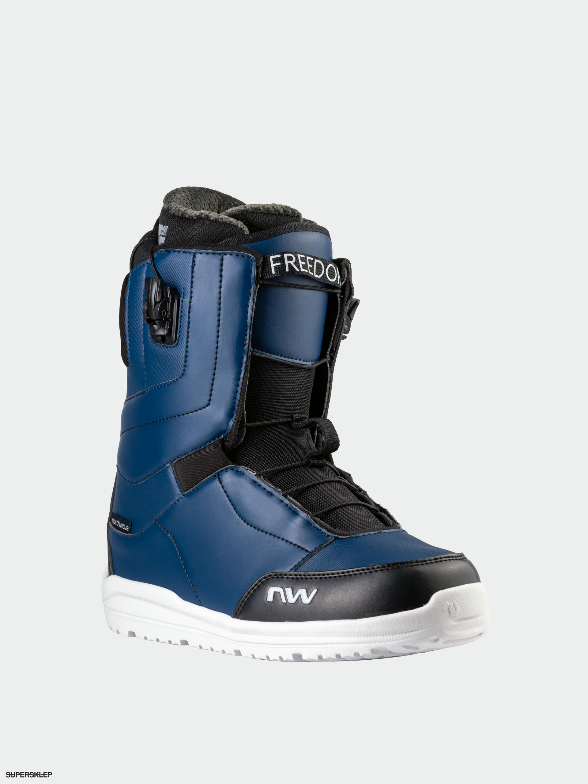 Buty snowboardowe Burton FIEND LTD black red