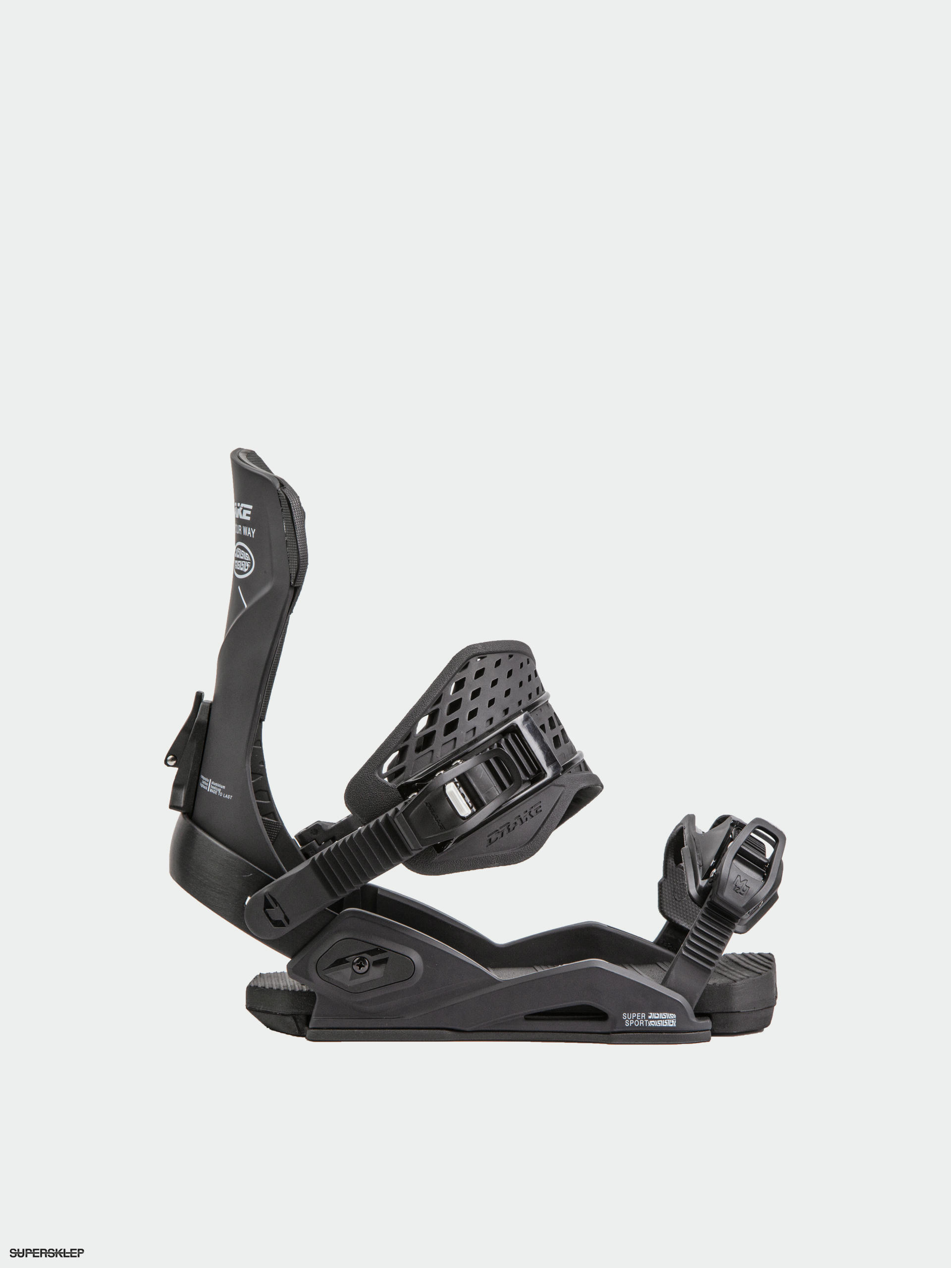 Wiązania snowboardowe Drake Super Sport (black)