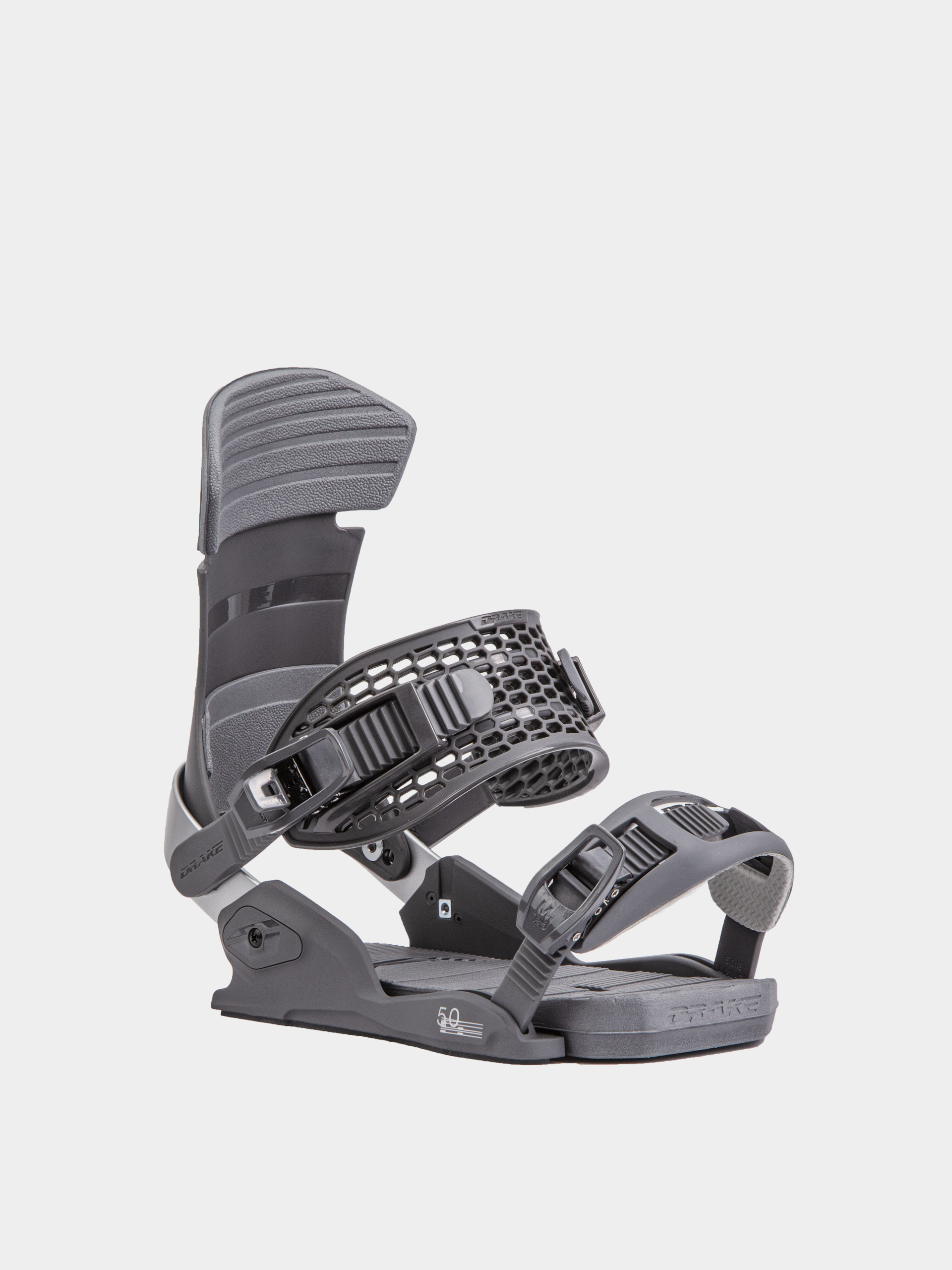 Męskie Wiązania snowboardowe Drake Fifty (dark grey/silver)