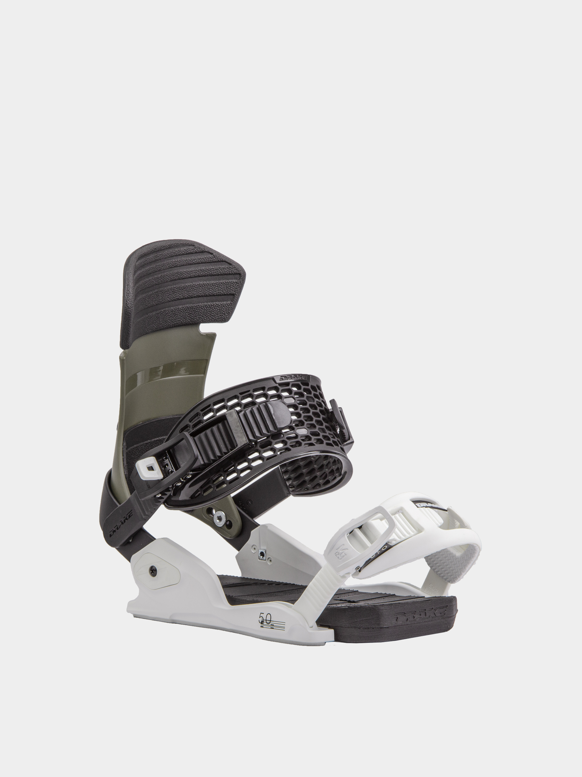 Męskie Wiązania snowboardowe Drake Fifty (green forest/white)