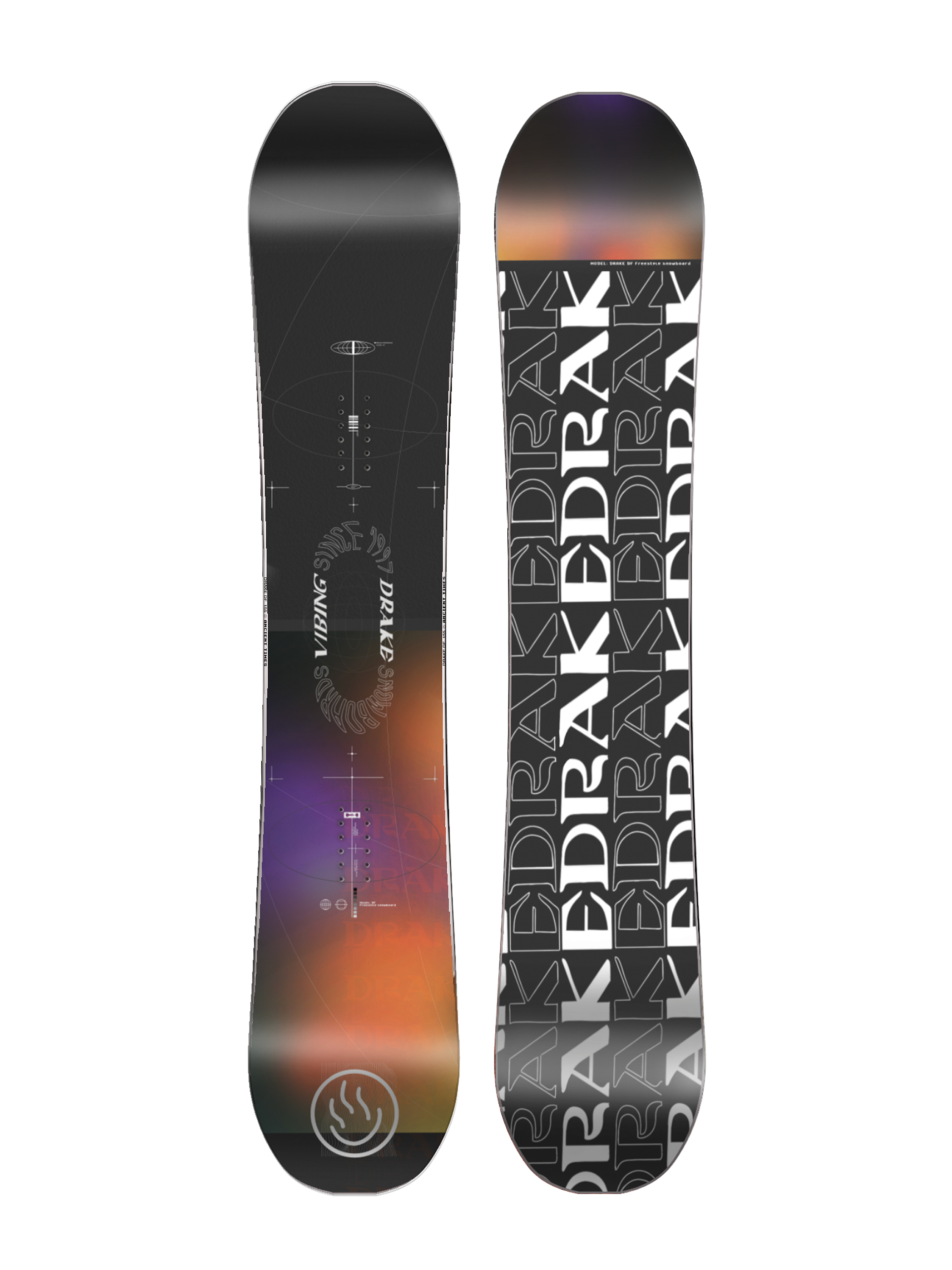 Męska Deska snowboardowa Drake Df Wide