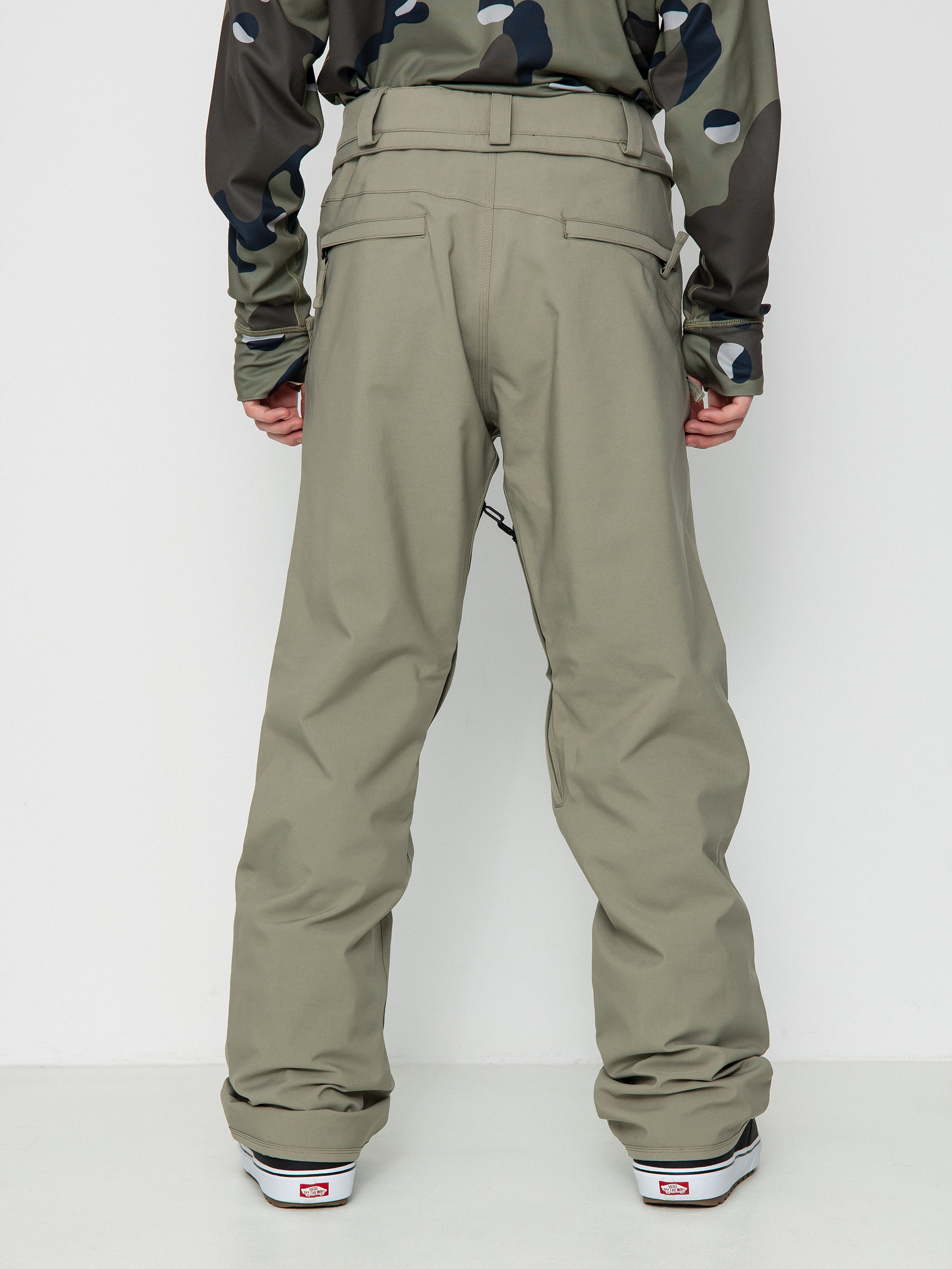 Męskie Spodnie snowboardowe Volcom Freakin Snow Chino (light military)