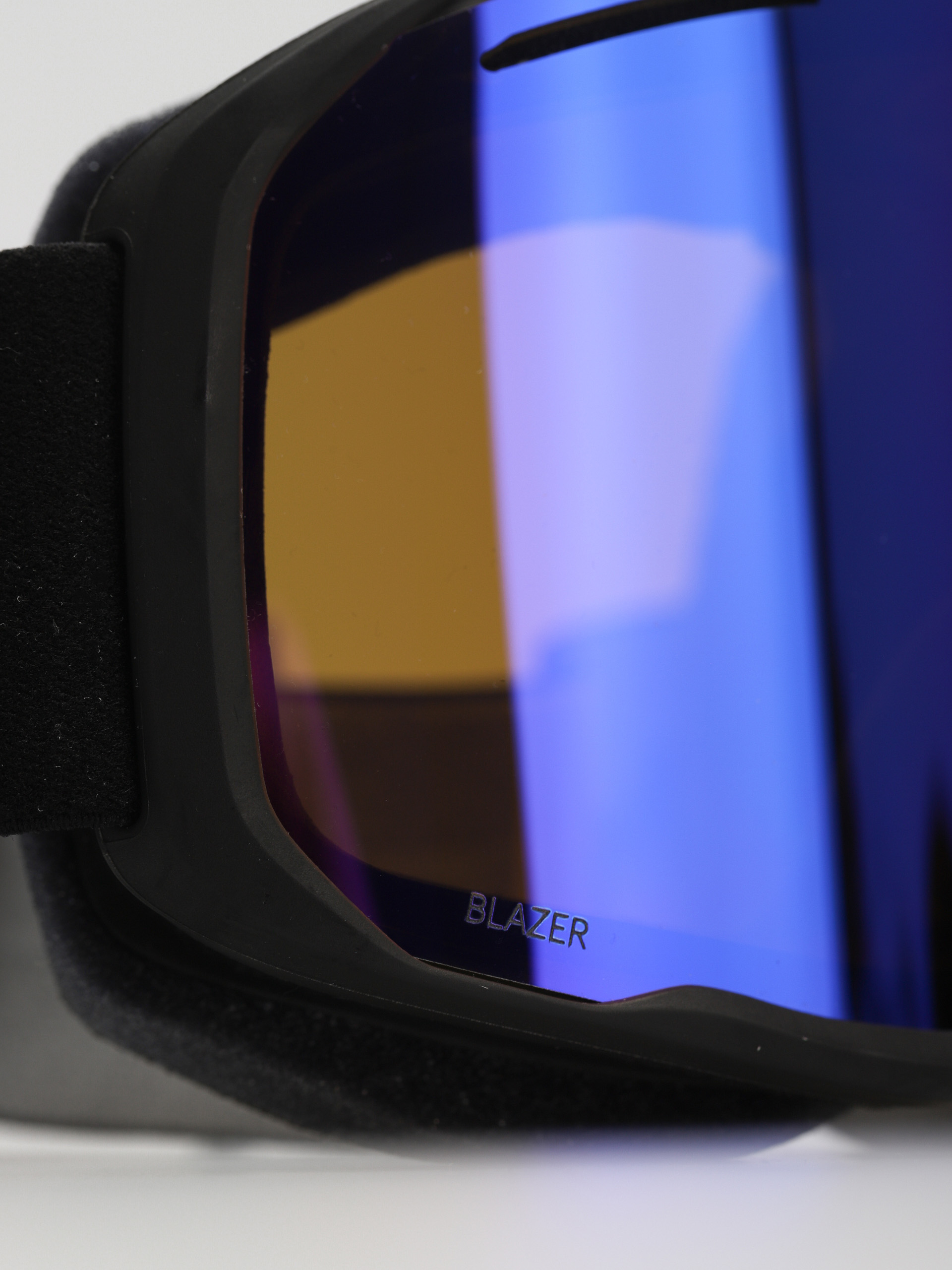 Gogle Smith Blazer (black/green sol-x mirror)