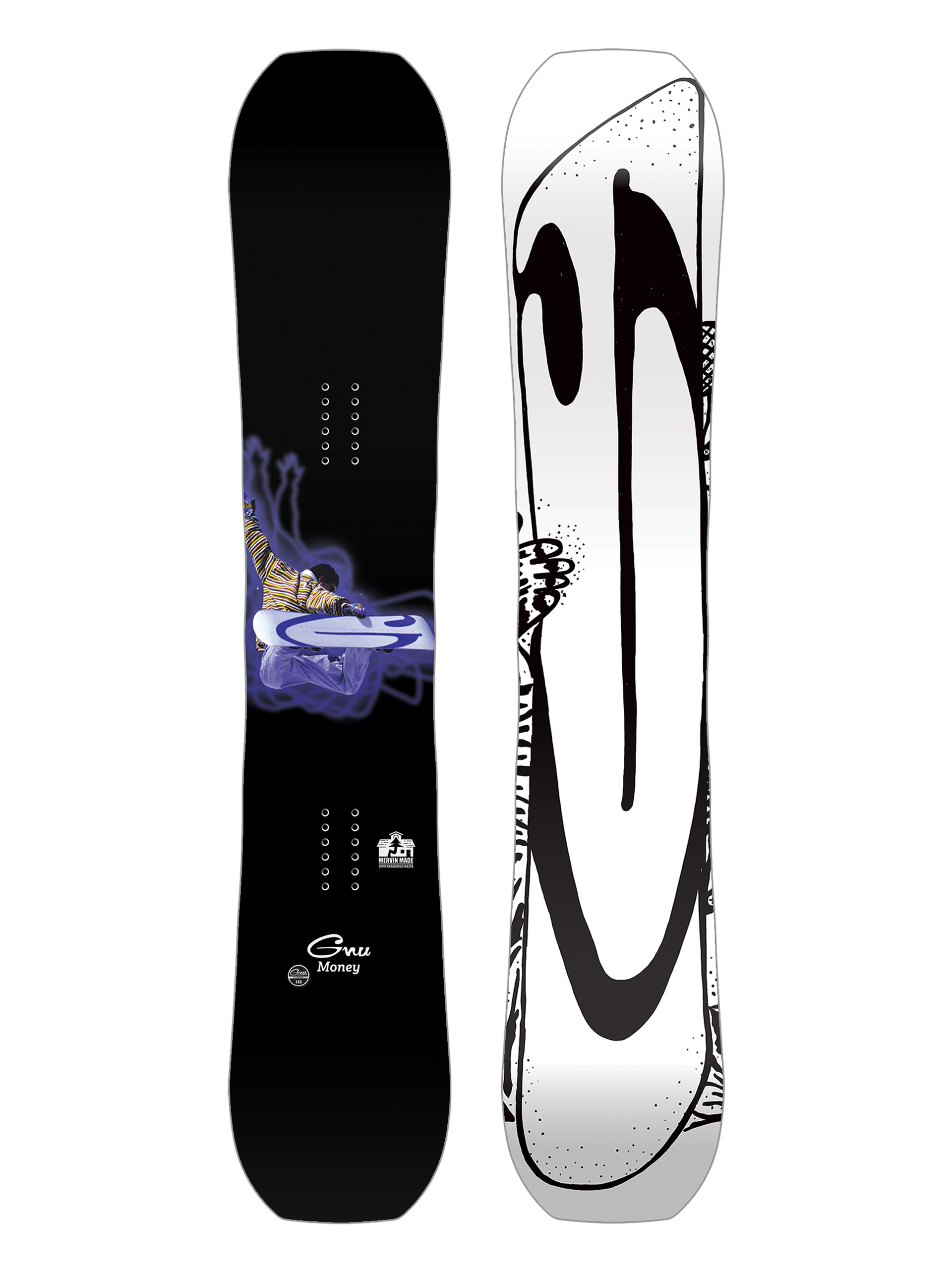 Męska Deska snowboardowa Gnu Money