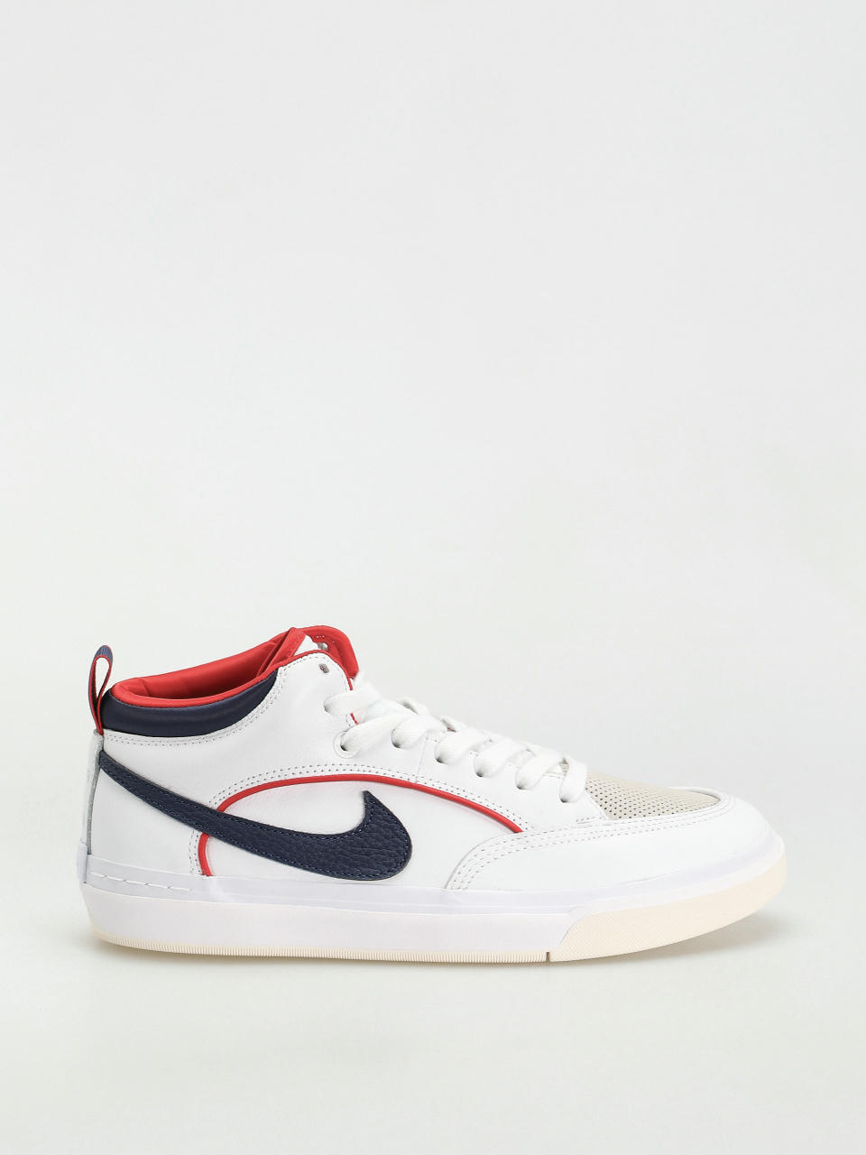 Buty Nike SB React Leo Premium (white/midnight navy university red white)