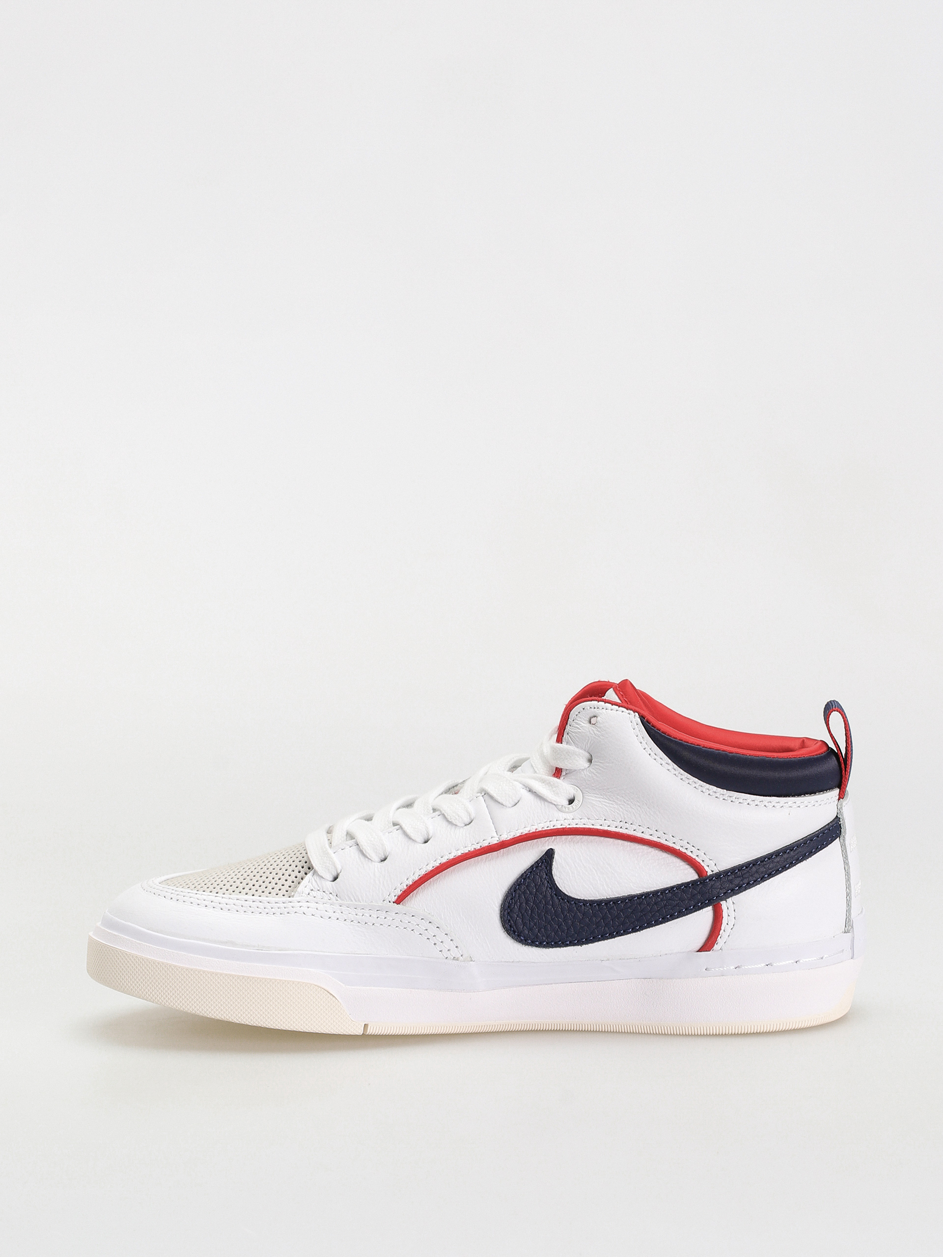 Buty Nike SB React Leo Premium (white/midnight navy university red white)