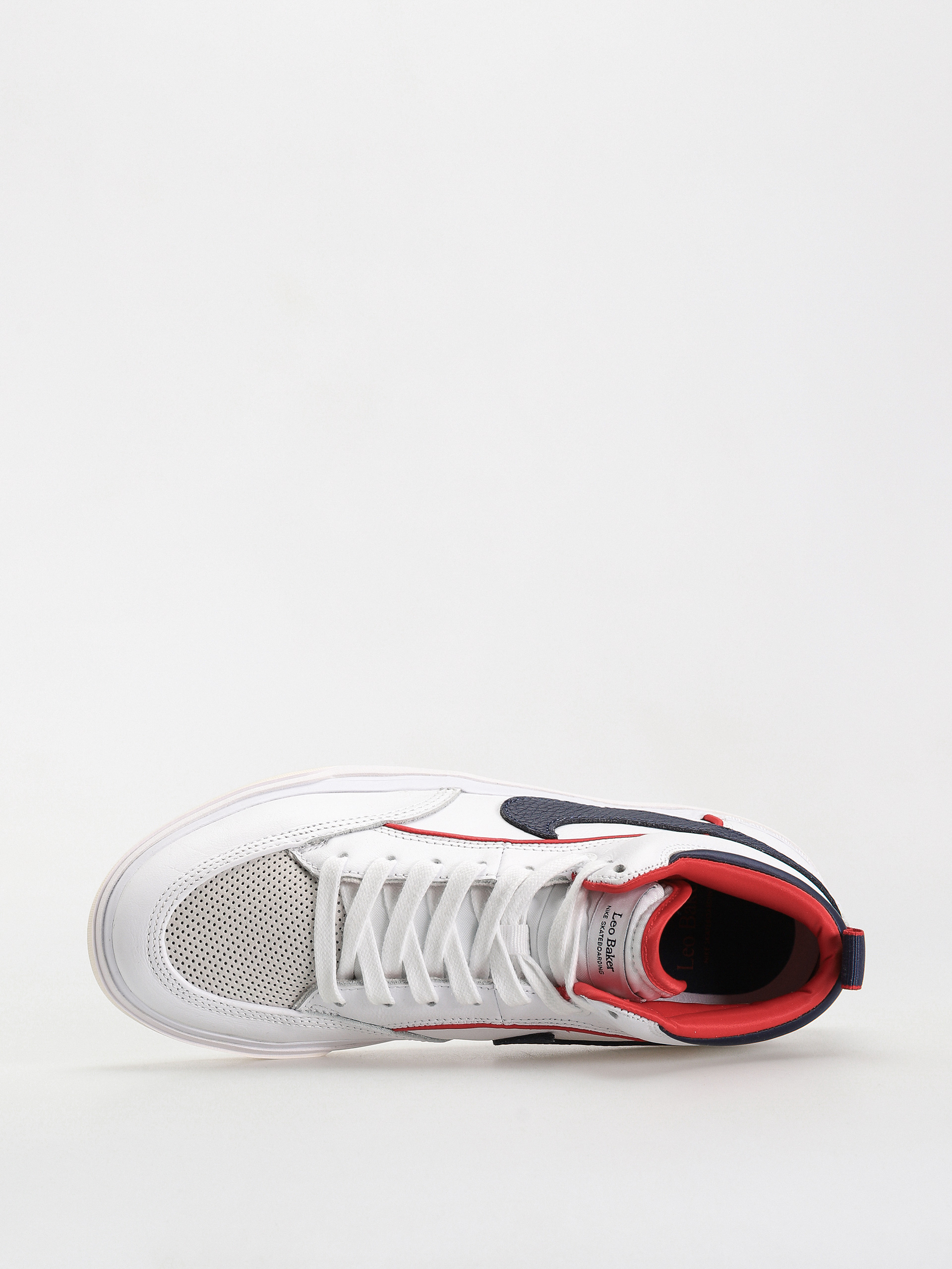 Buty Nike SB React Leo Premium (white/midnight navy university red white)