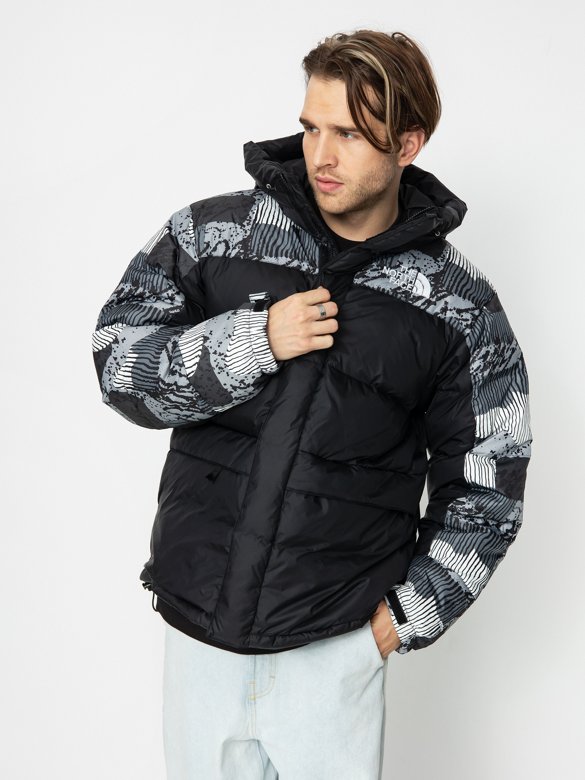 Kurtka The North Face Hmlyn Down Parka (tnf black abst ysmp/nfb)