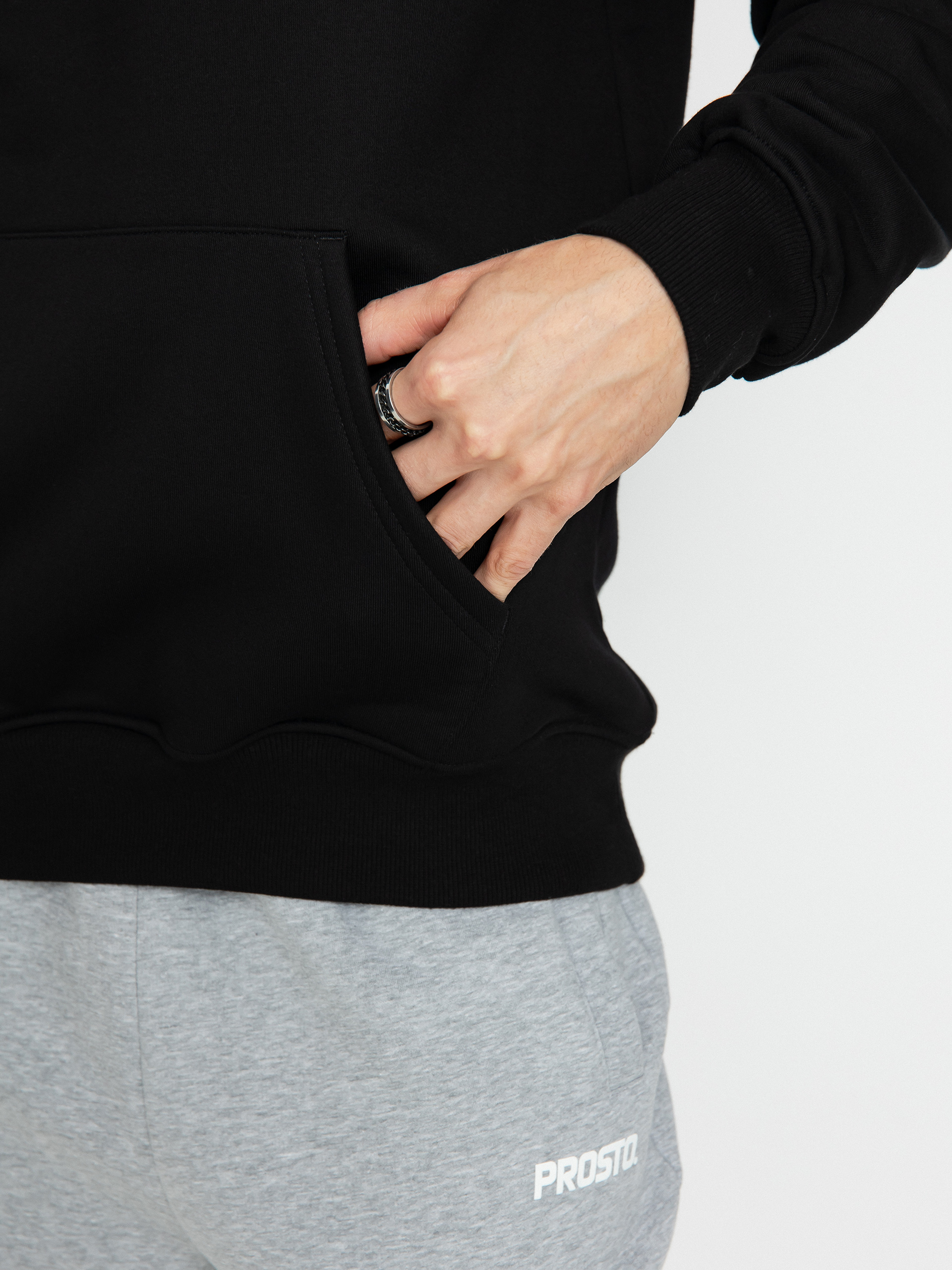 Bluza z kapturem Prosto Ferras HD (black)