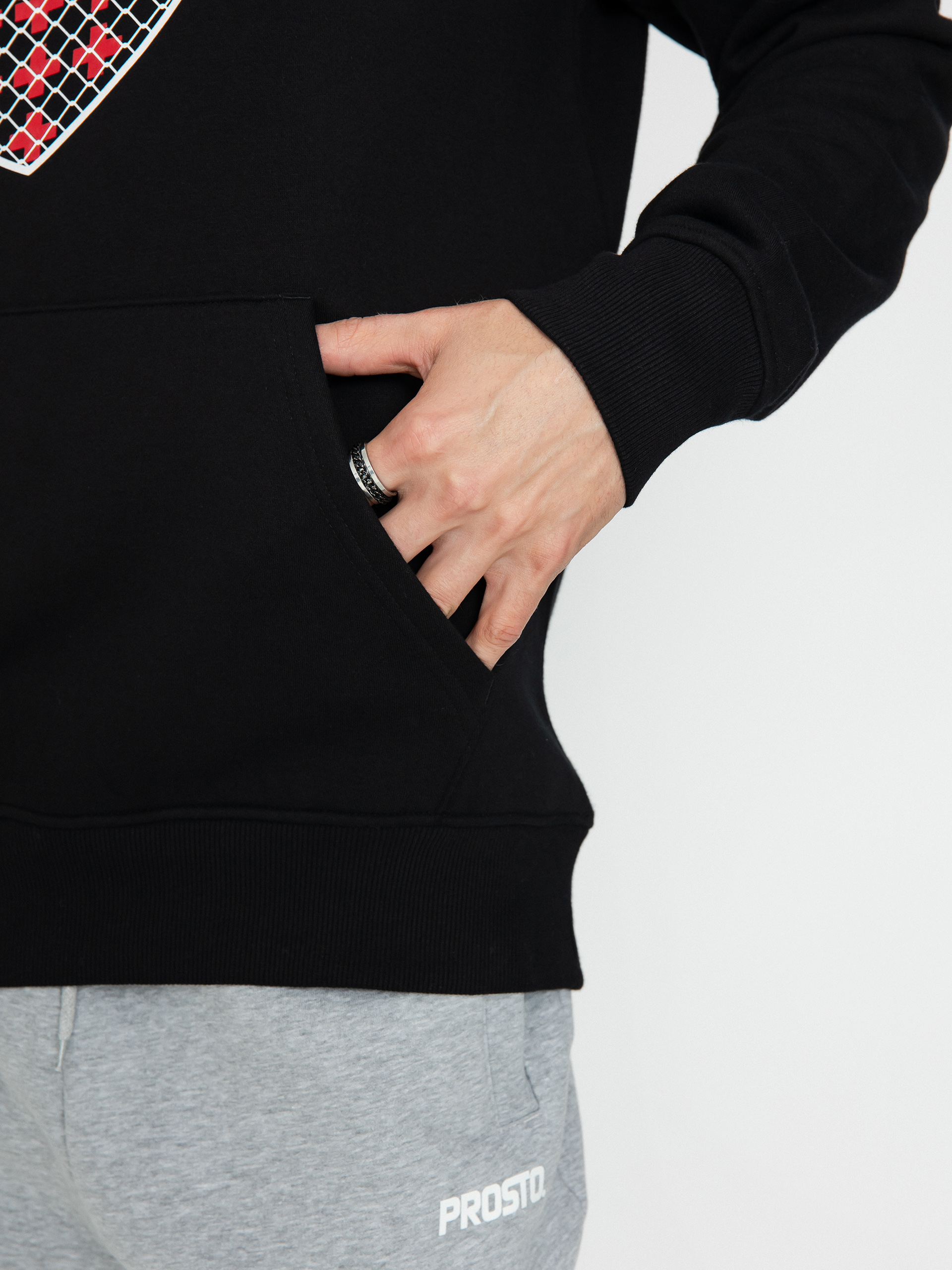 Bluza z kapturem Prosto Toogit HD (black)