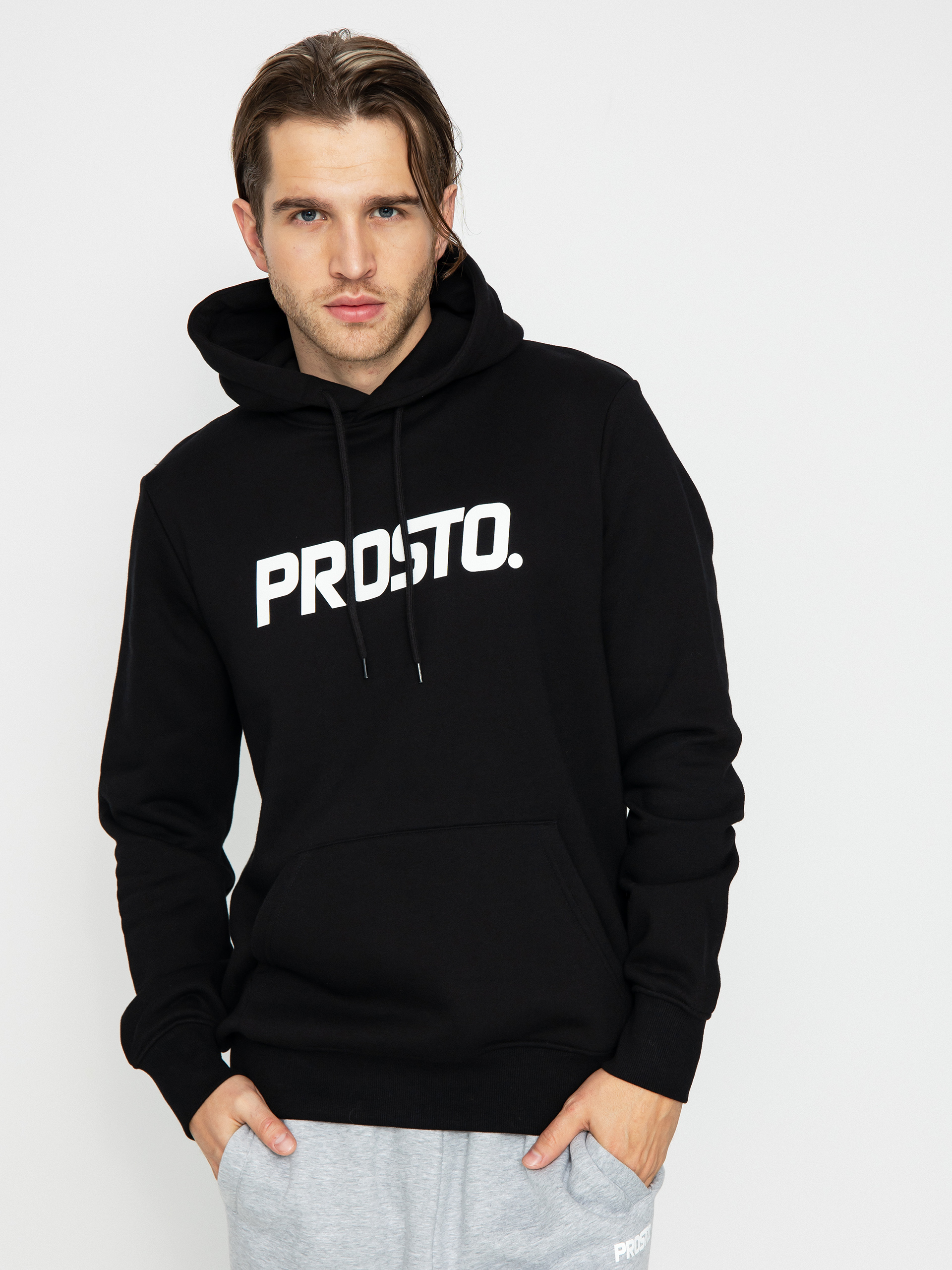 Bluza z kapturem Prosto Zorn HD (black)