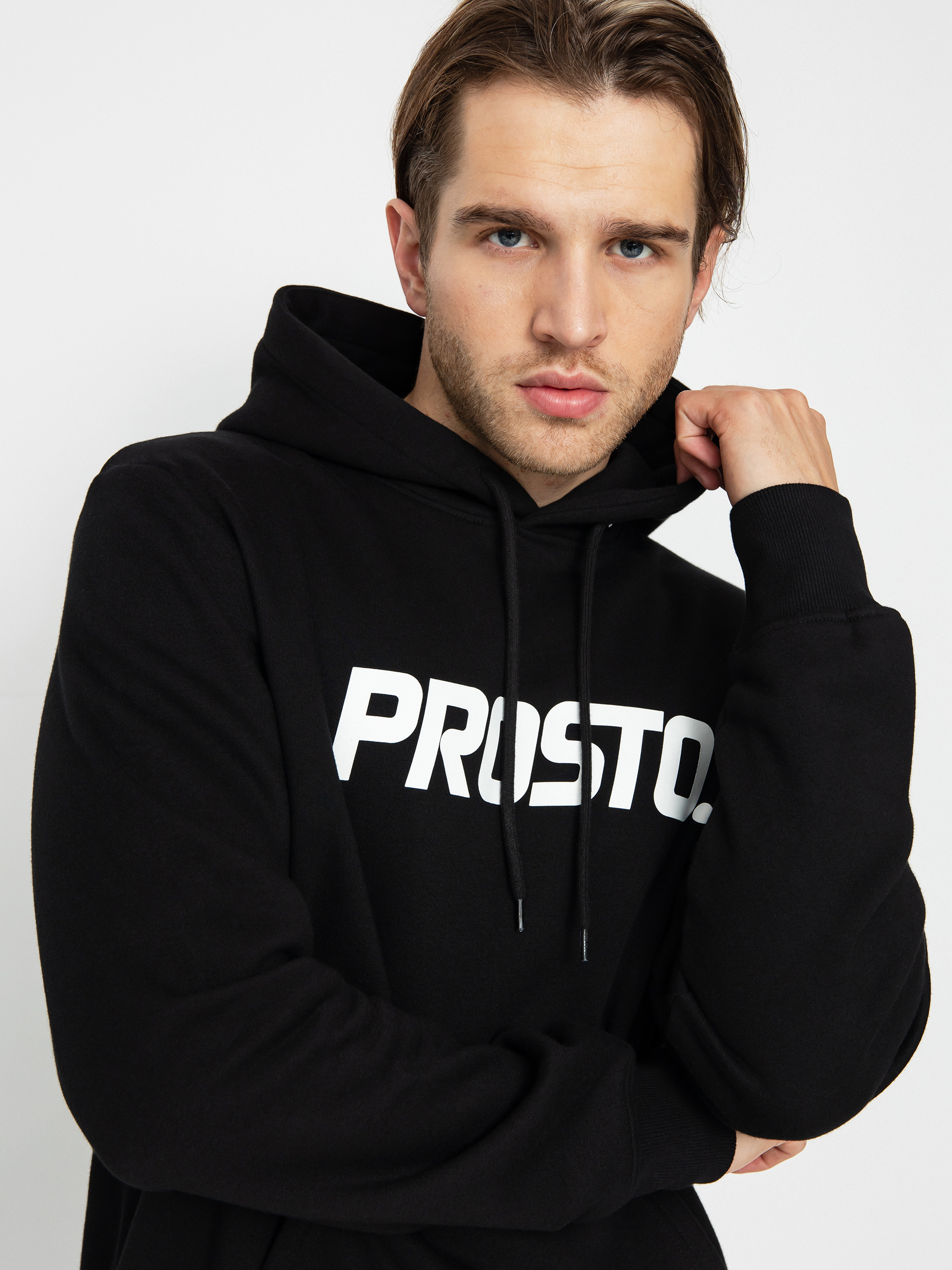 Bluza z kapturem Prosto Zorn HD (black)