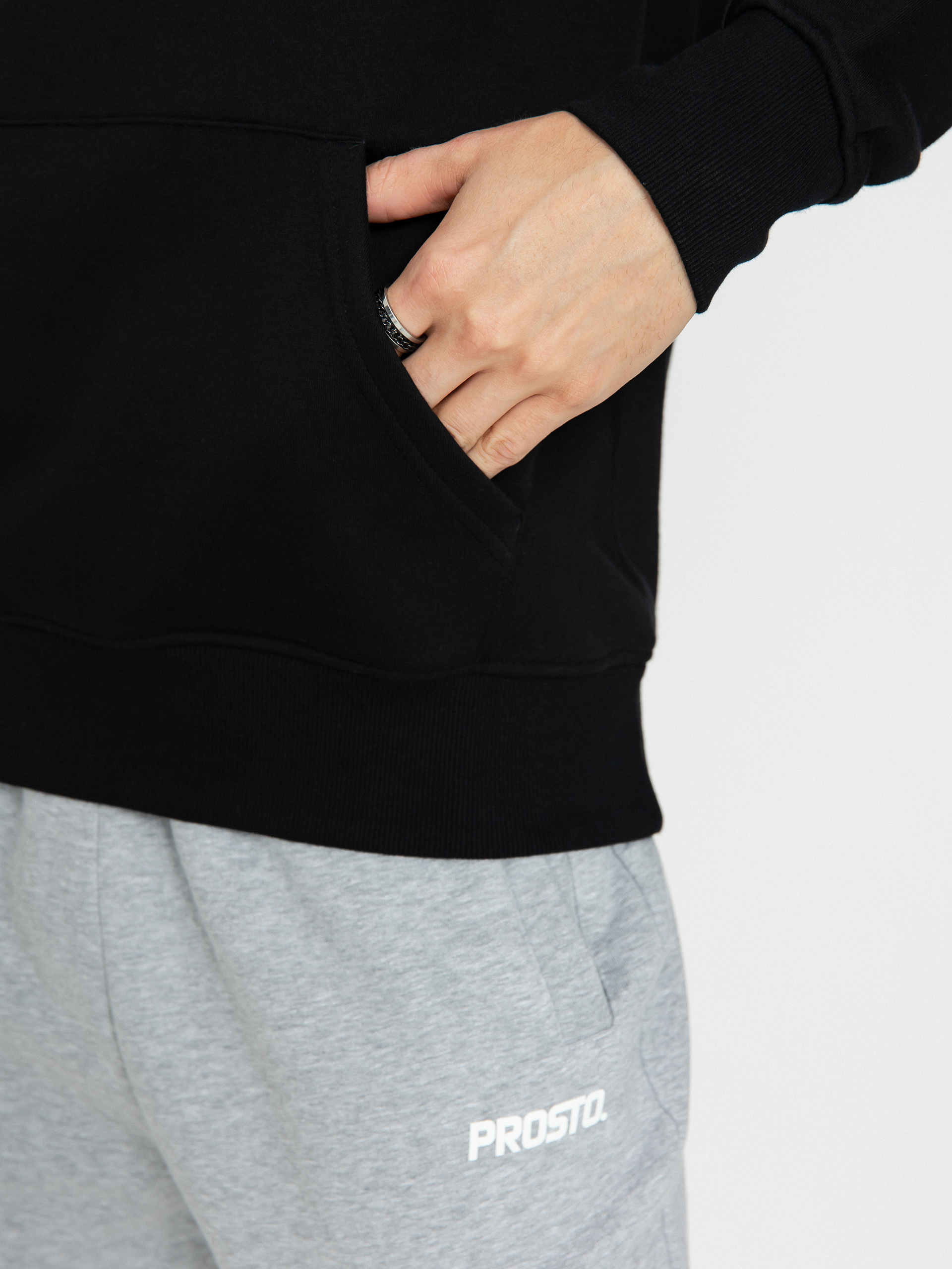 Bluza z kapturem Prosto Zorn HD (black)