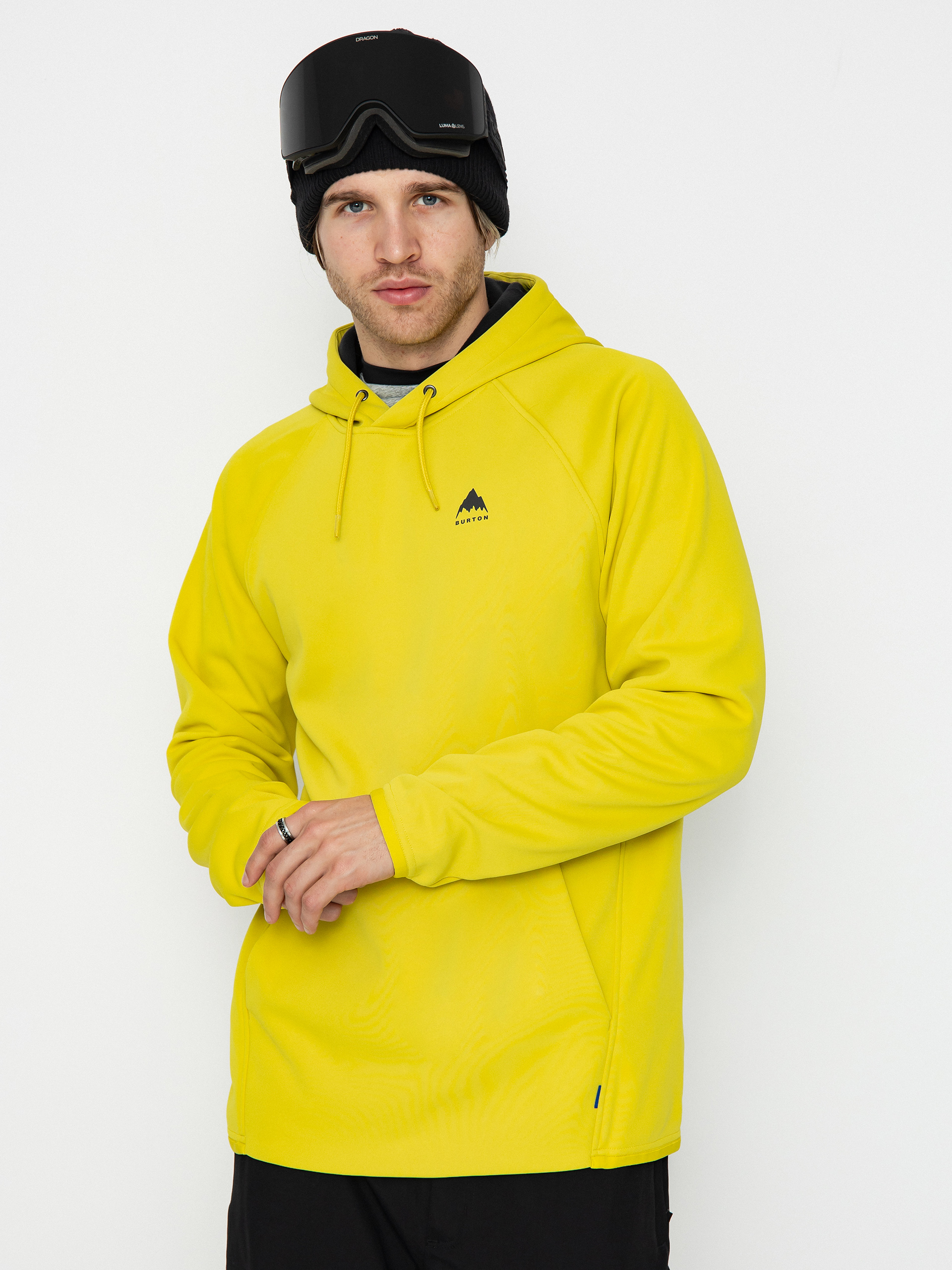 Bluza z kapturem Burton Crown Weatherproof HD (sulfur)