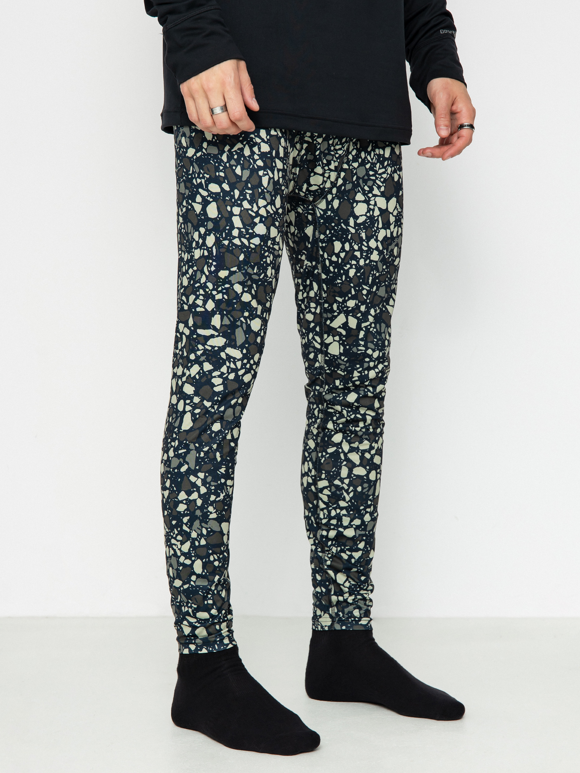 Męskie Legginsy Burton Lightweight X Base Layer (sediment)