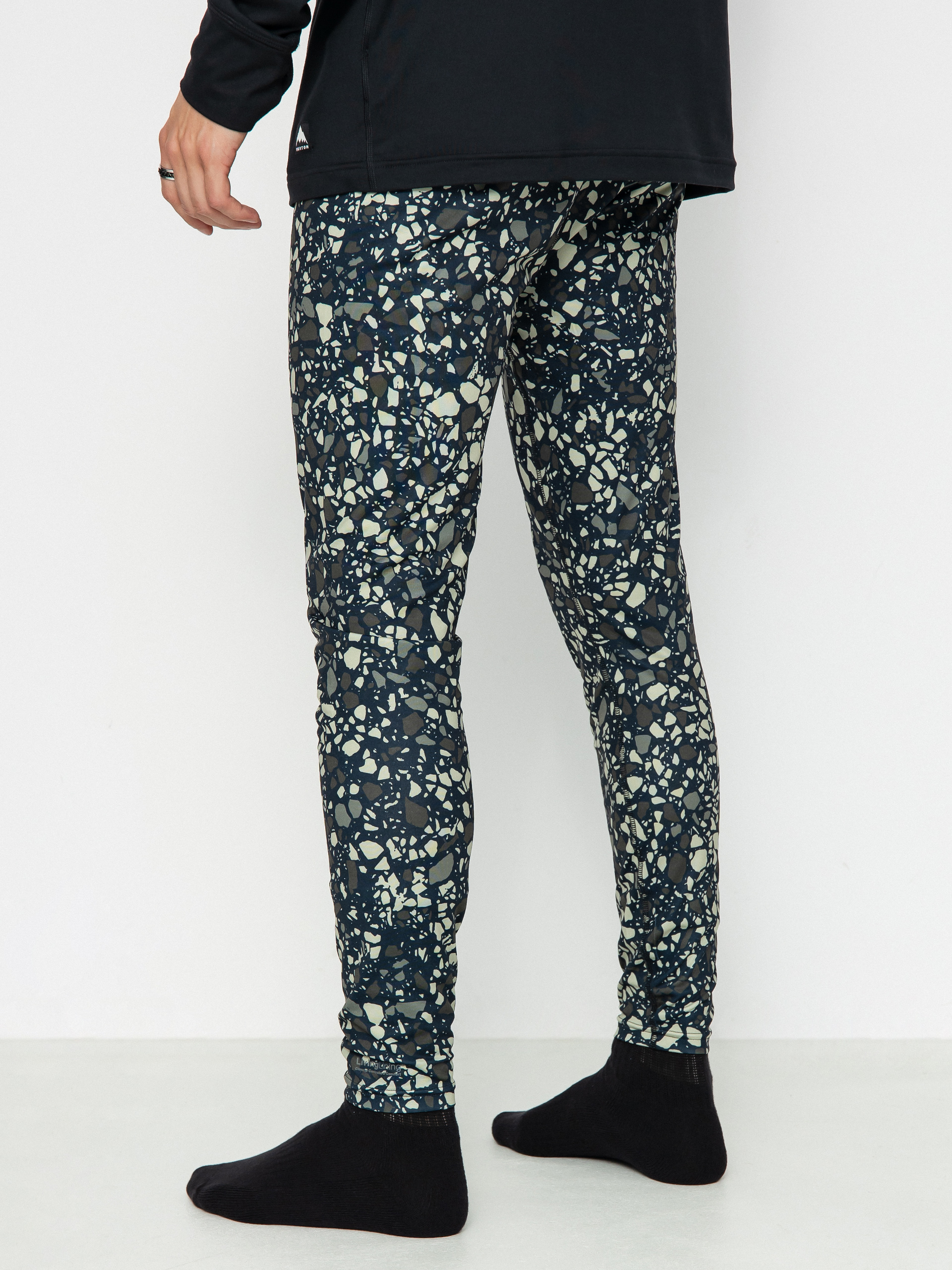 Męskie Legginsy Burton Lightweight X Base Layer (sediment)