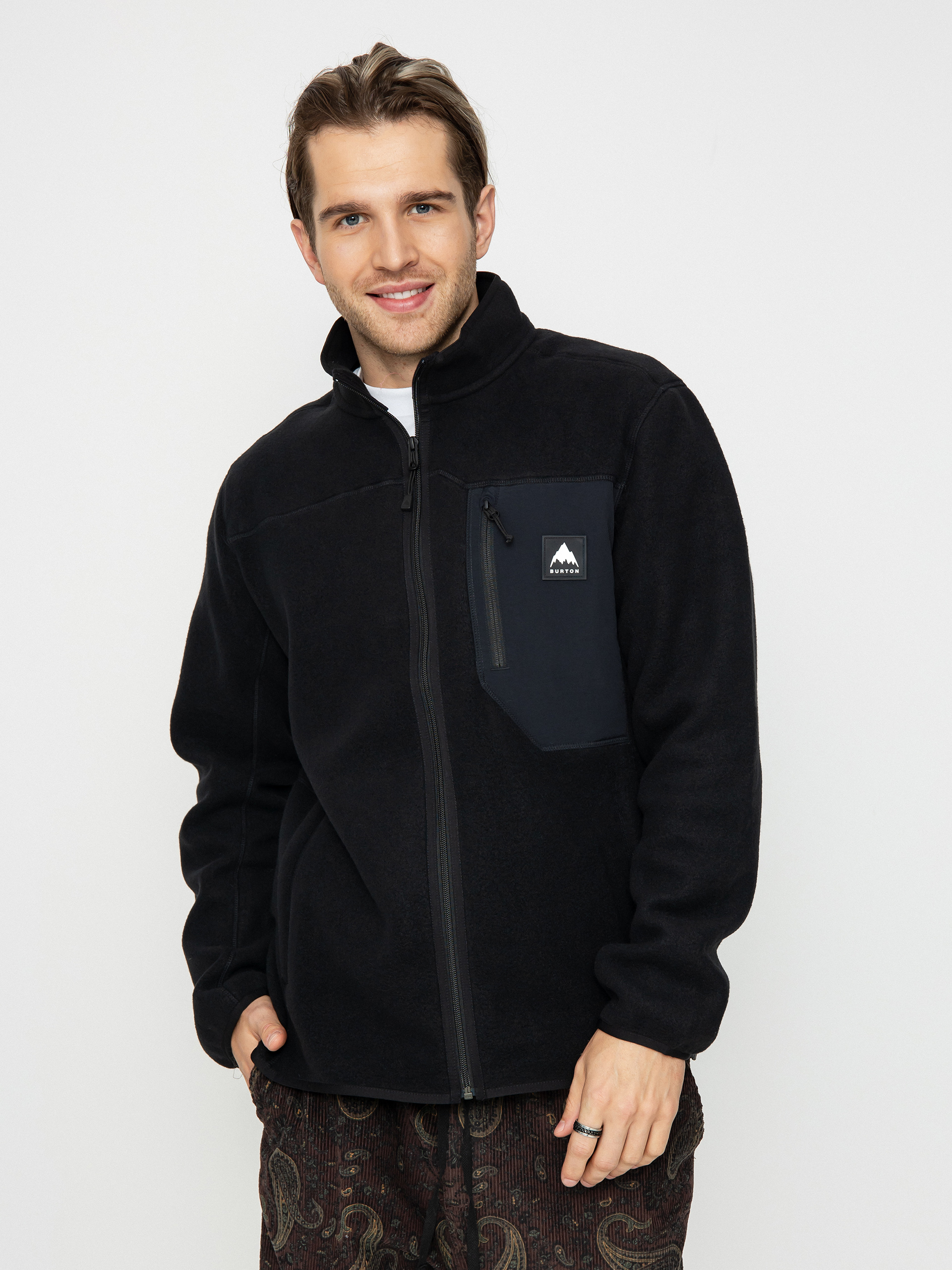 Bluza z kapturem Burton Cinder ZHD (true black)