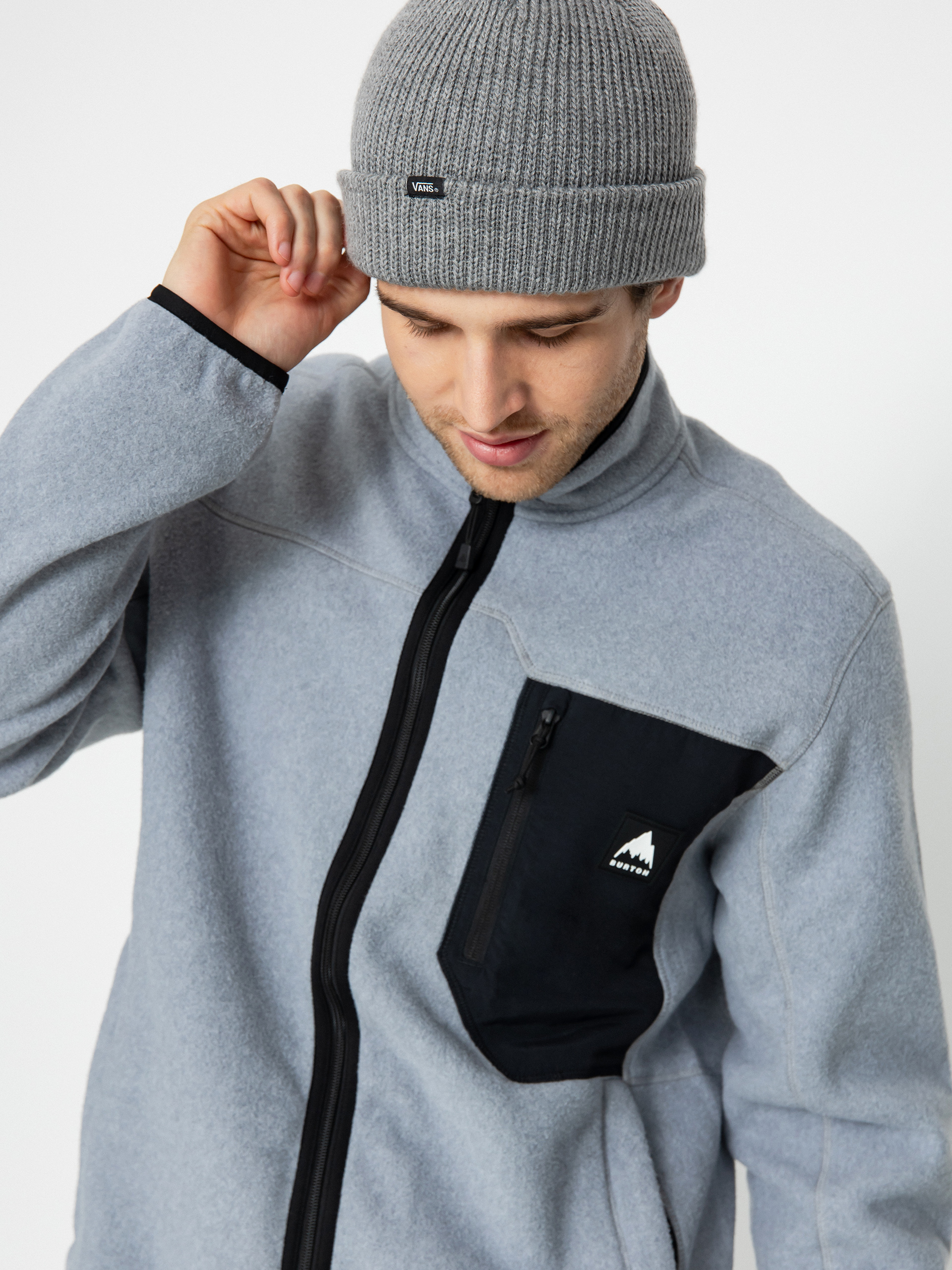 Bluza z kapturem Burton Cinder ZHD (gray heather)