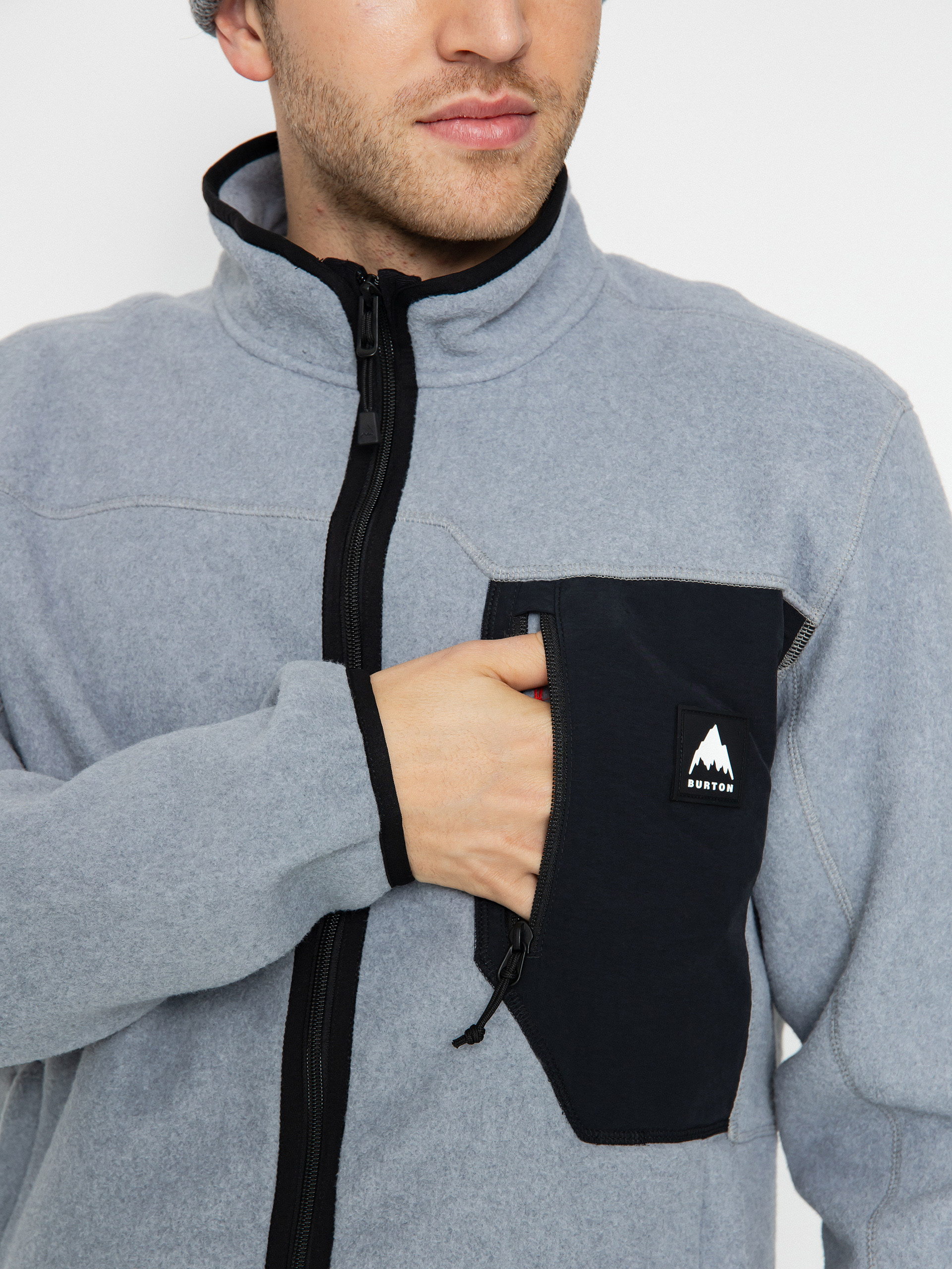 Bluza z kapturem Burton Cinder ZHD (gray heather)