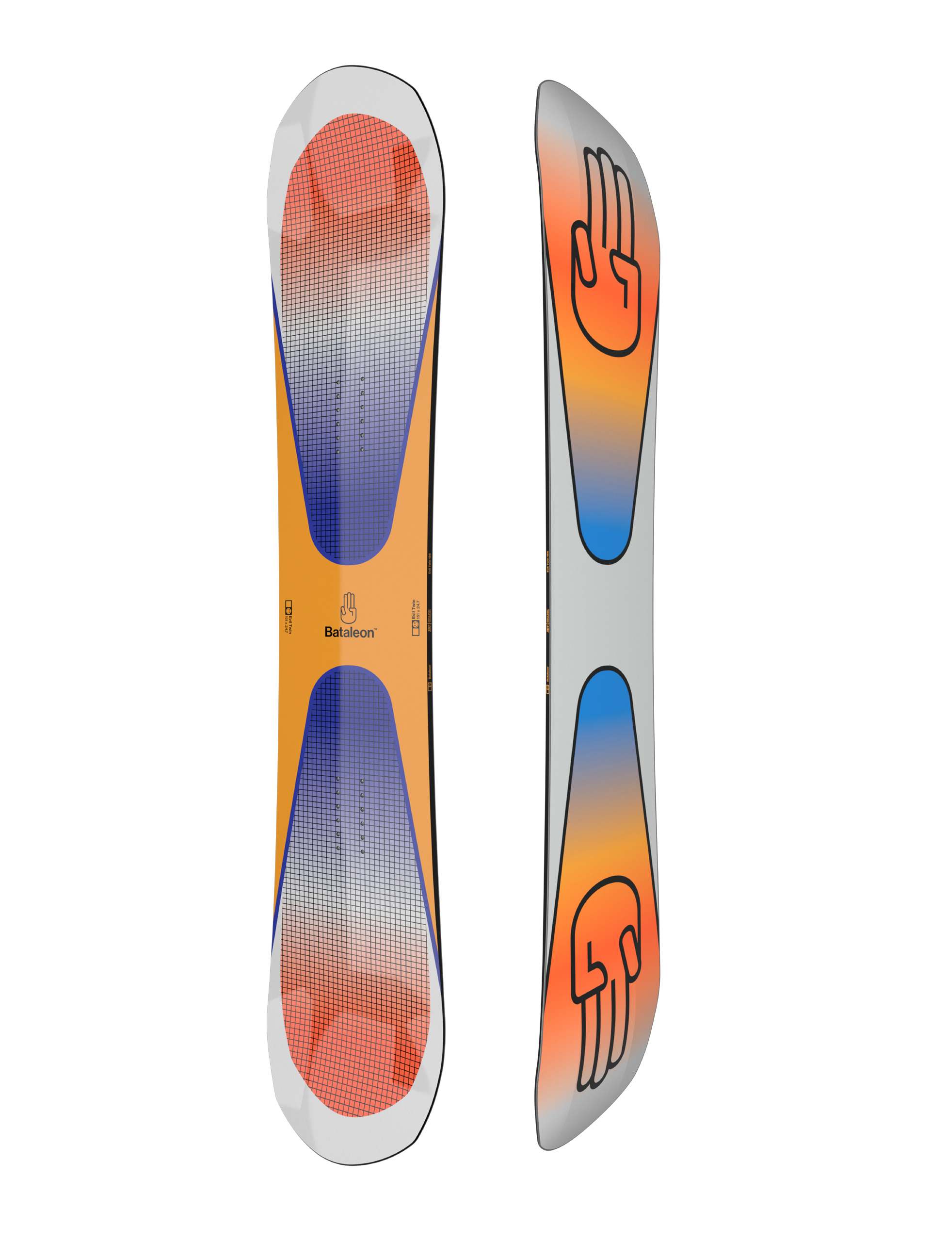 Męska Deska snowboardowa Bataleon Evil Twin
