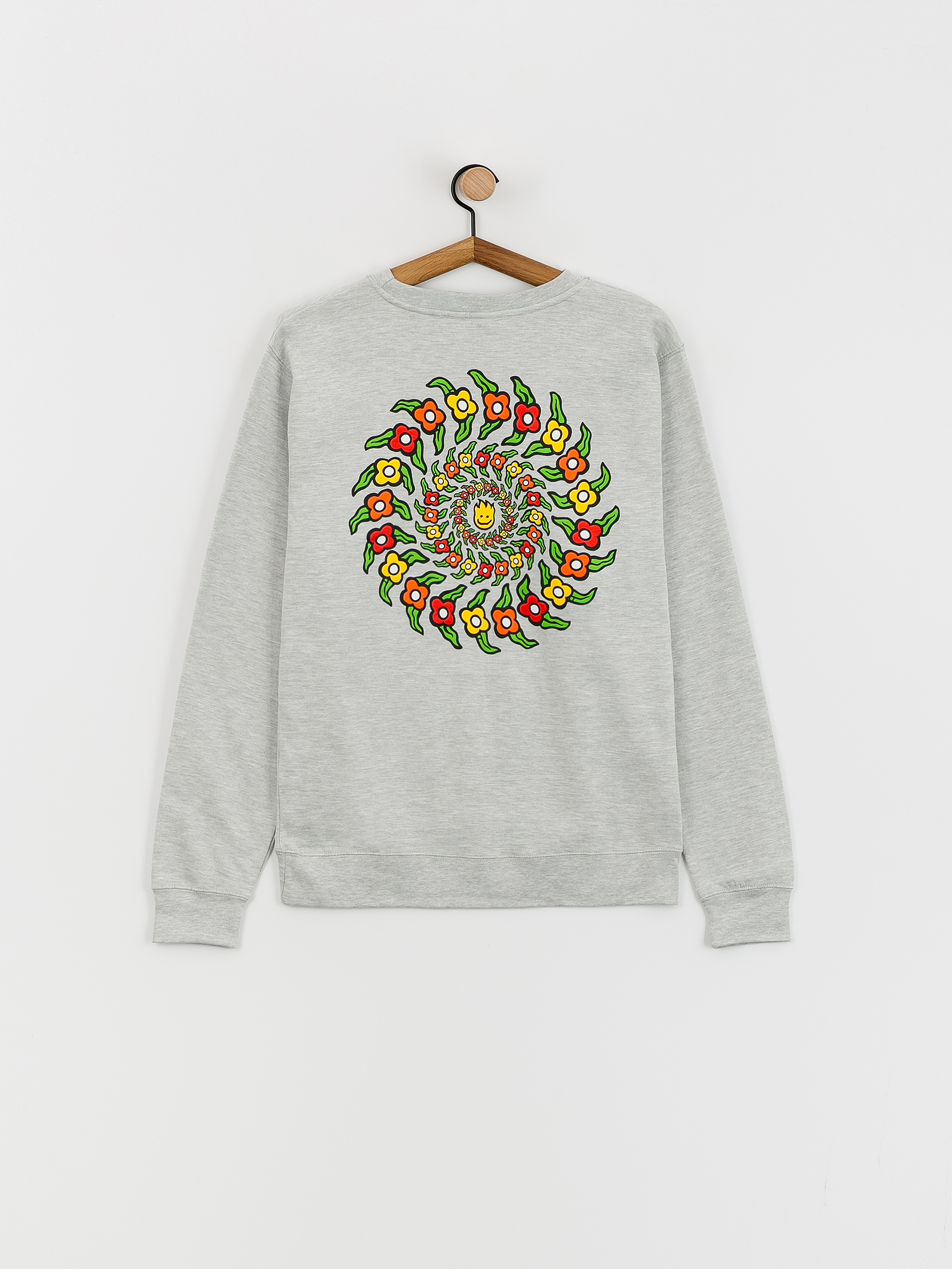 Bluza Spitfire Gonz Flwr Swl (heather grey)