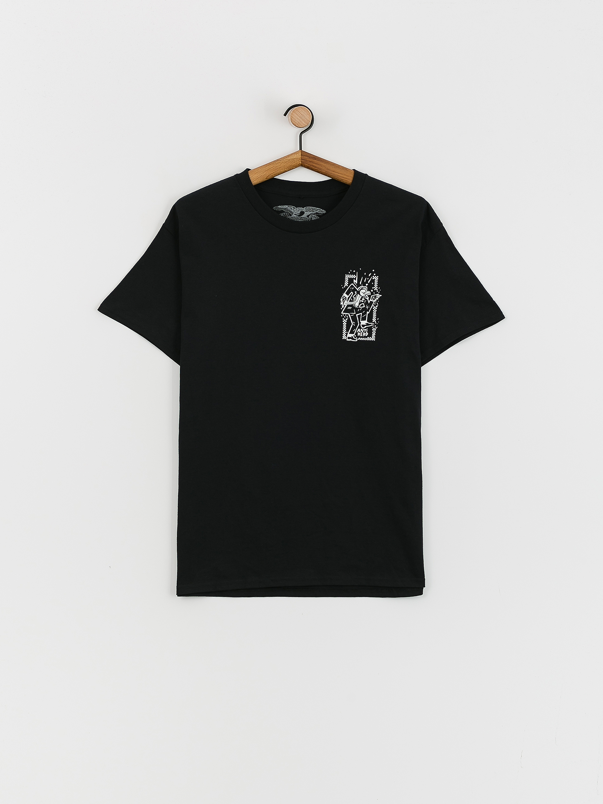 T-shirt Antihero Rude Bwoy (black/white)