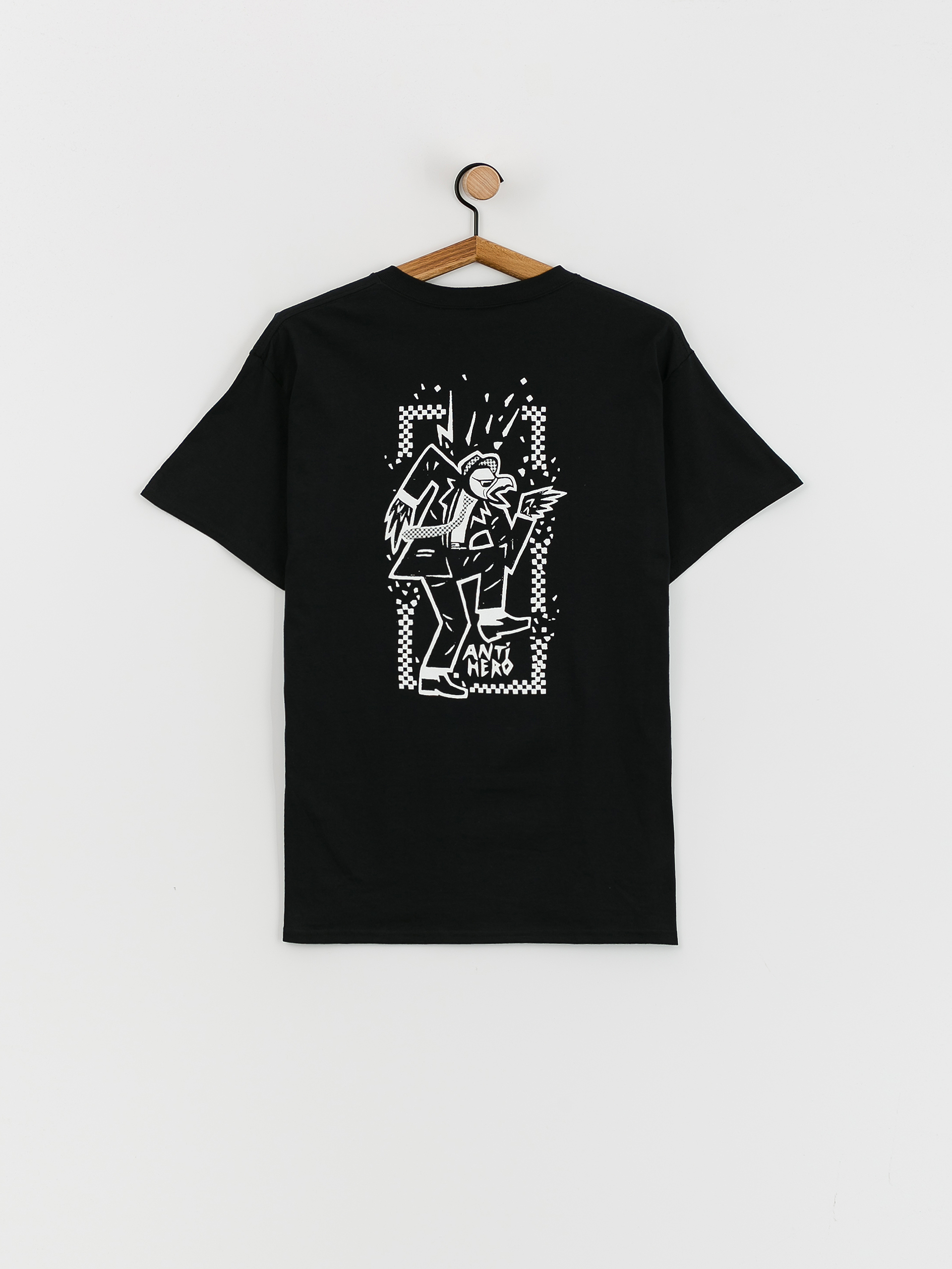 T-shirt Antihero Rude Bwoy (black/white)