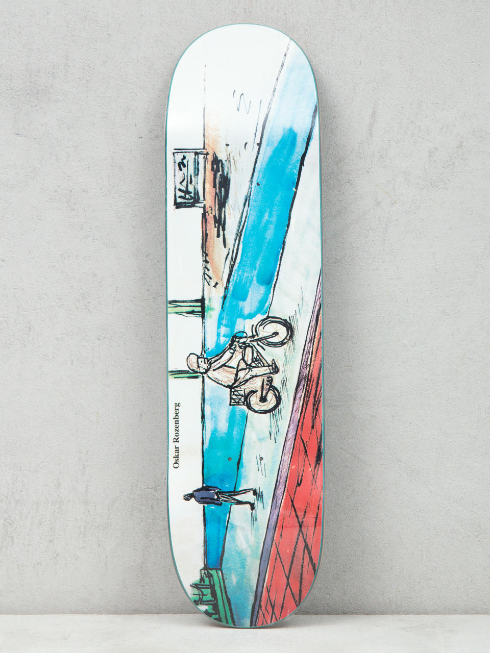 Deck Polar Skate Oskar Rozenberg West Harbour (white)