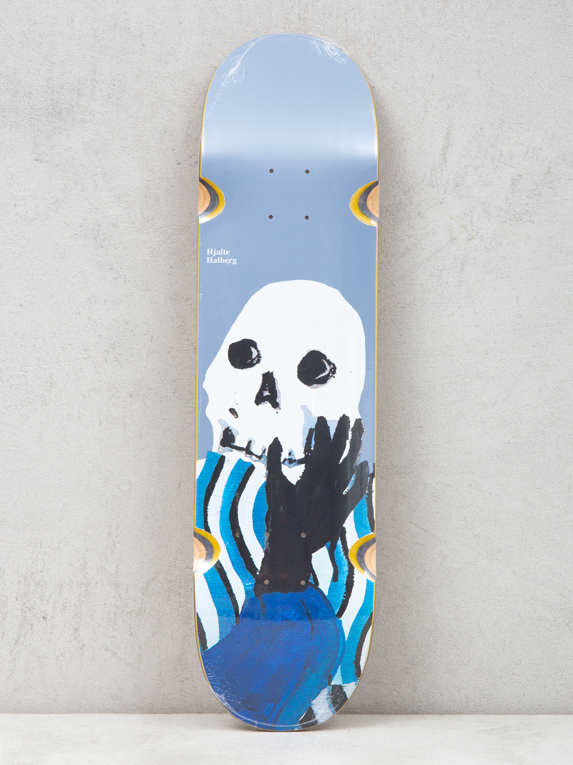 Deck Polar Skate Hjalte Halberg It Will Pass Wheel Wells (grey)