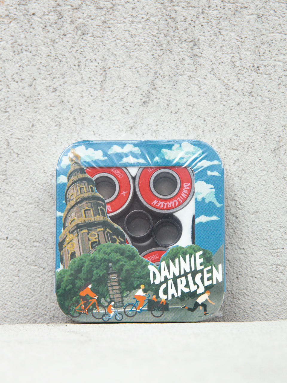 Łożyska Rock Star Bearings RSB X Dannie Carlsen (silver/red)