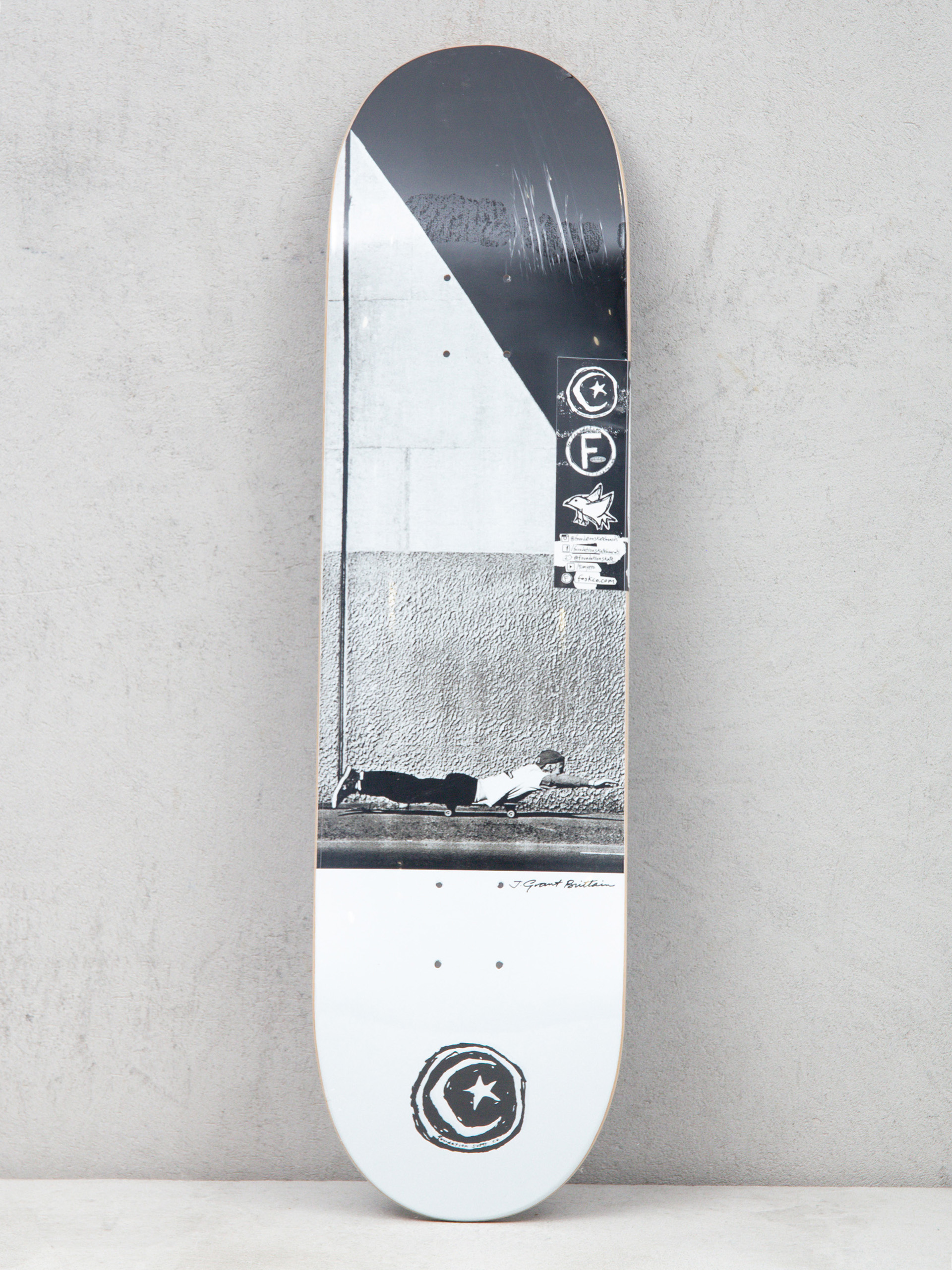 Deck Foundation Jgb Push Superman (black/white)