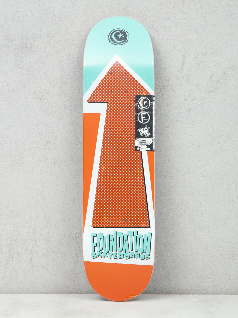 Deck Foundation Arrow (mint/orange)